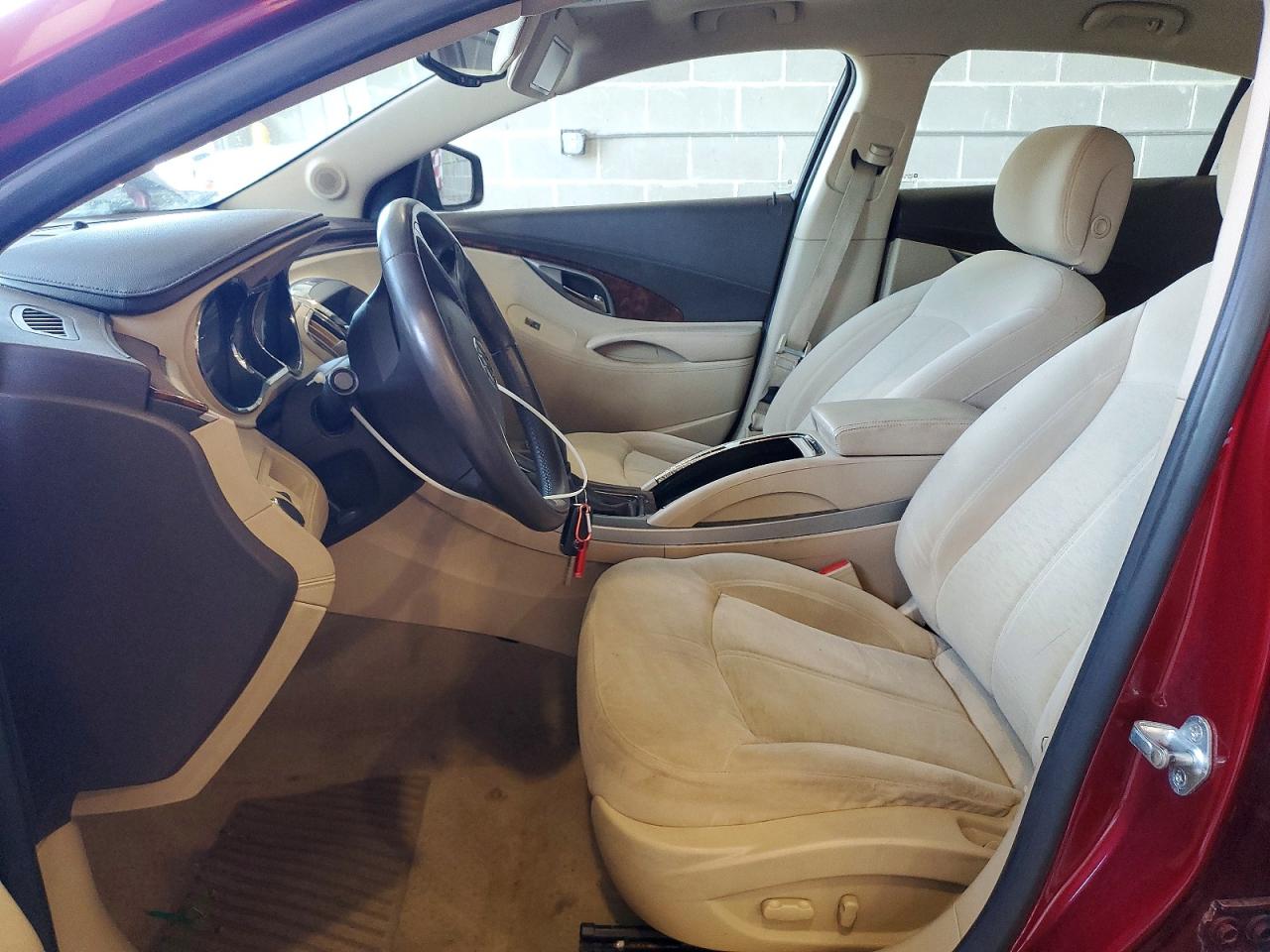 2011 Buick Lacrosse Cx Burgundy vin: 1G4GA5ECXBF128544