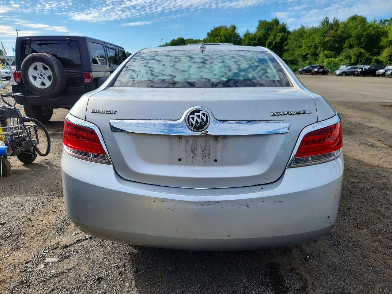 2011 Buick Lacrosse Cx Silver vin: 1G4GA5ED0BF350745