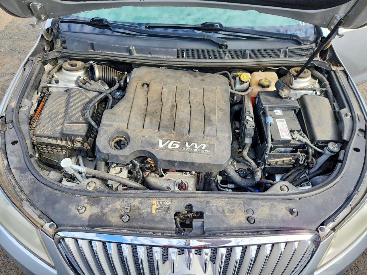2011 Buick Lacrosse Cx Silver vin: 1G4GA5ED0BF350745