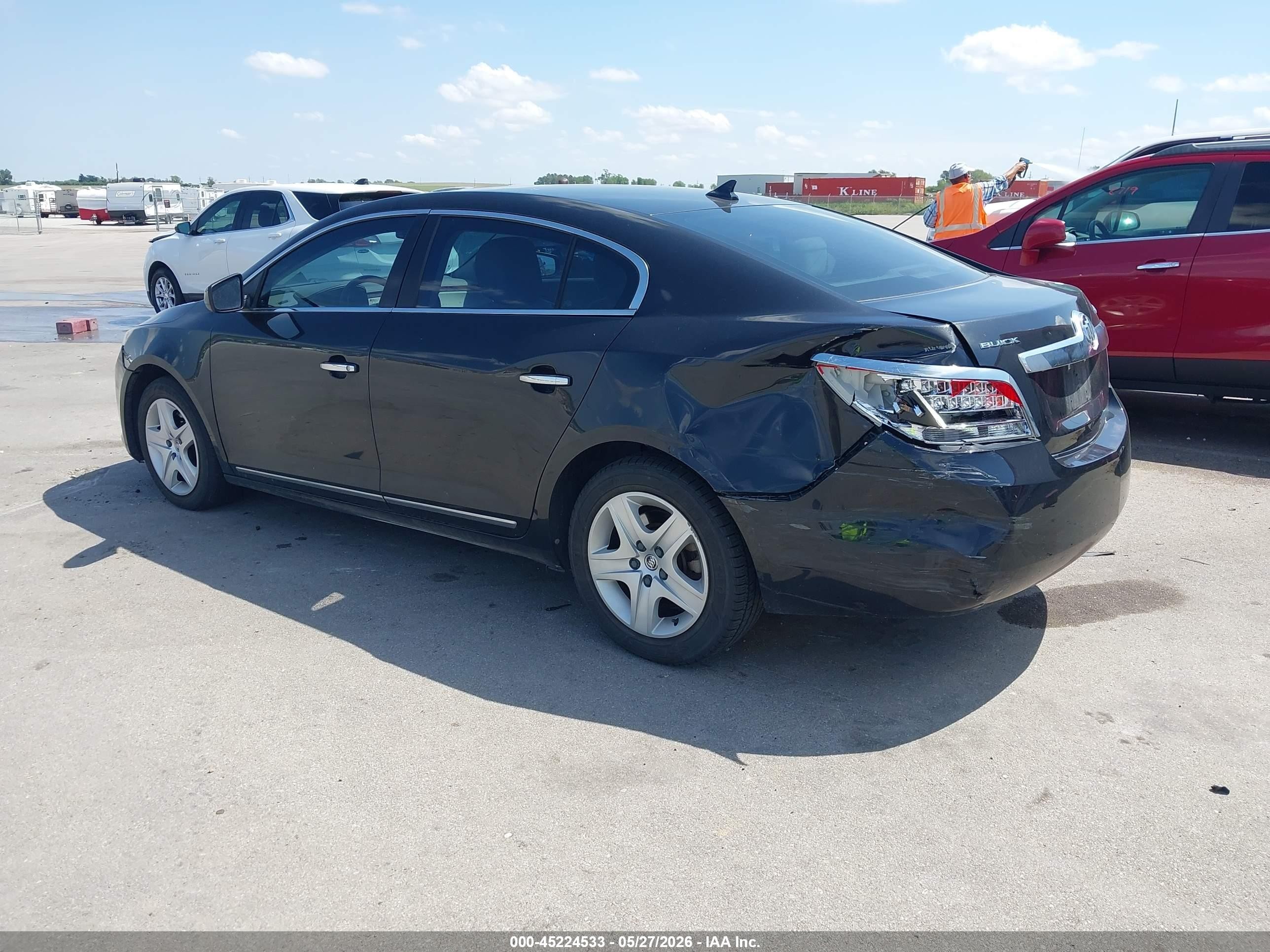 2011 Buick Lacrosse Cx Black vin: 1G4GA5ED1BF345702