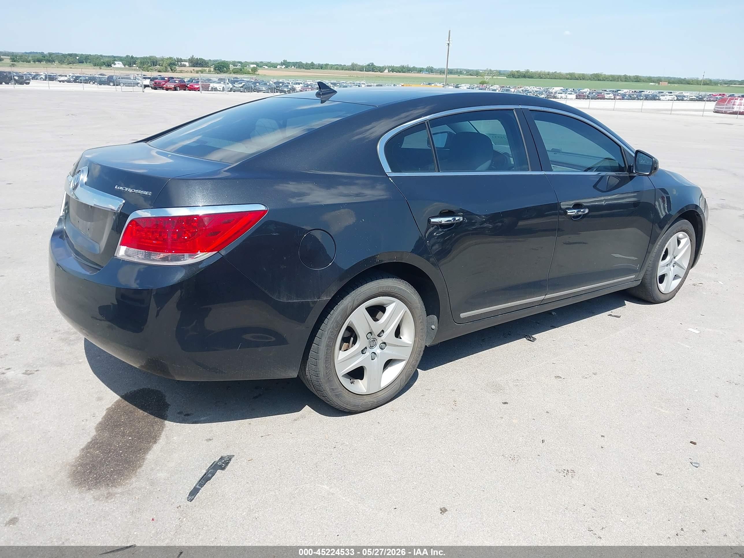 2011 Buick Lacrosse Cx Black vin: 1G4GA5ED1BF345702