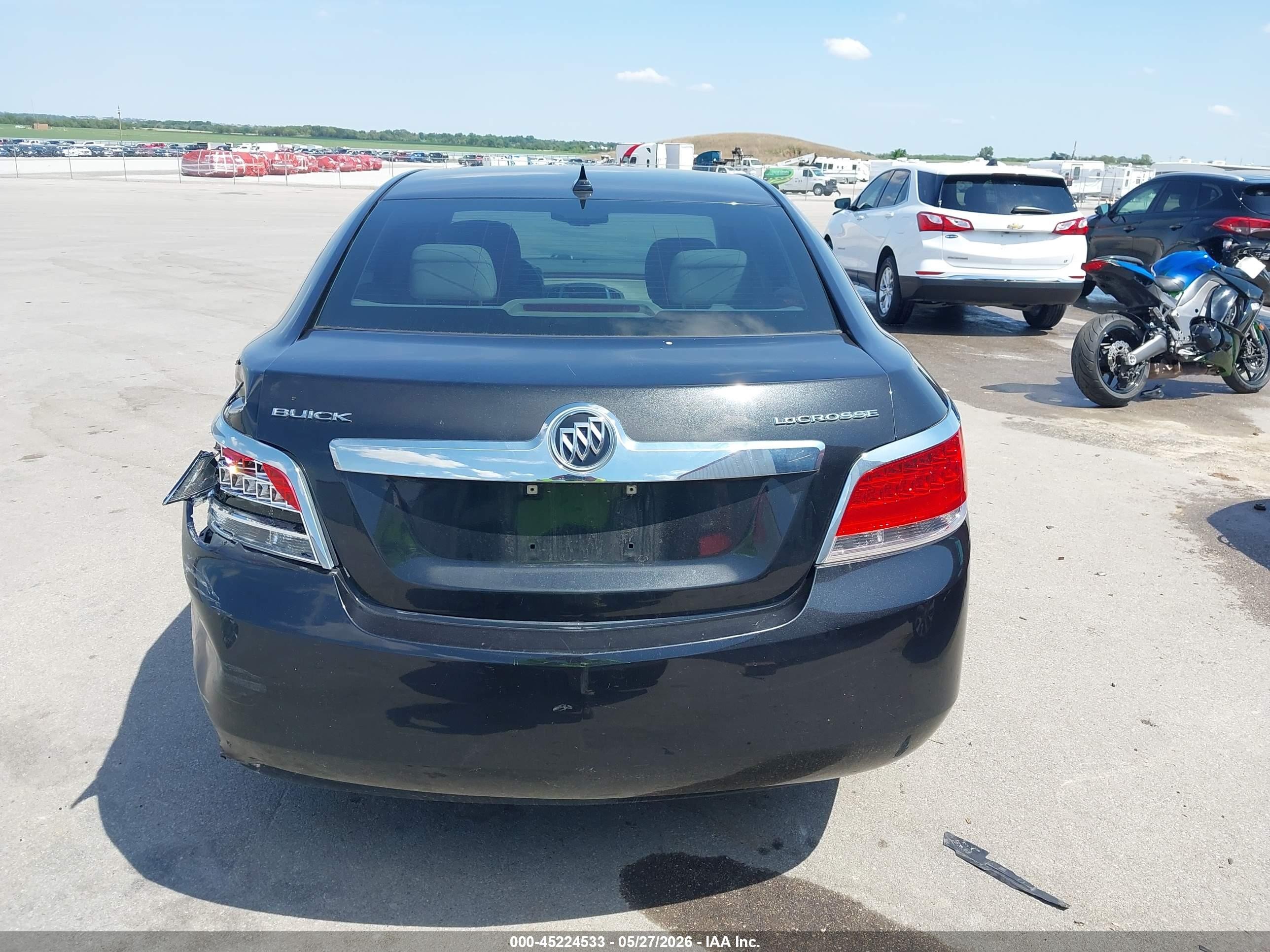 2011 Buick Lacrosse Cx Black vin: 1G4GA5ED1BF345702