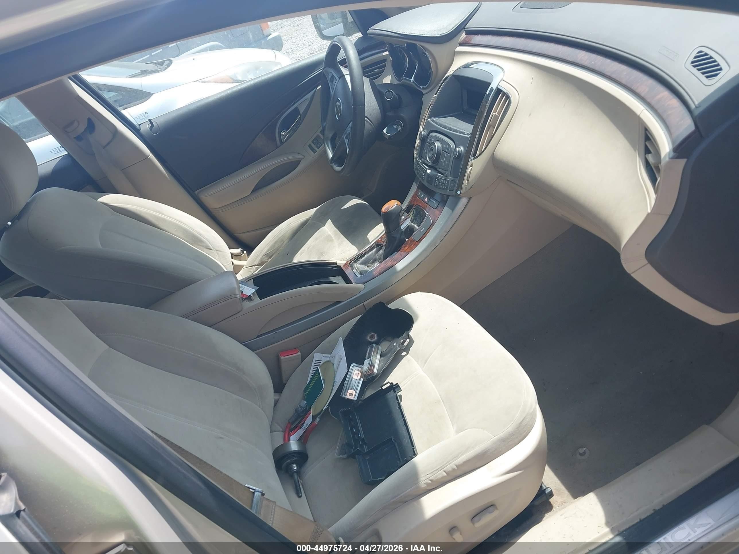 2011 Buick Lacrosse Cx Золотой vin: 1G4GA5ED3BF166917