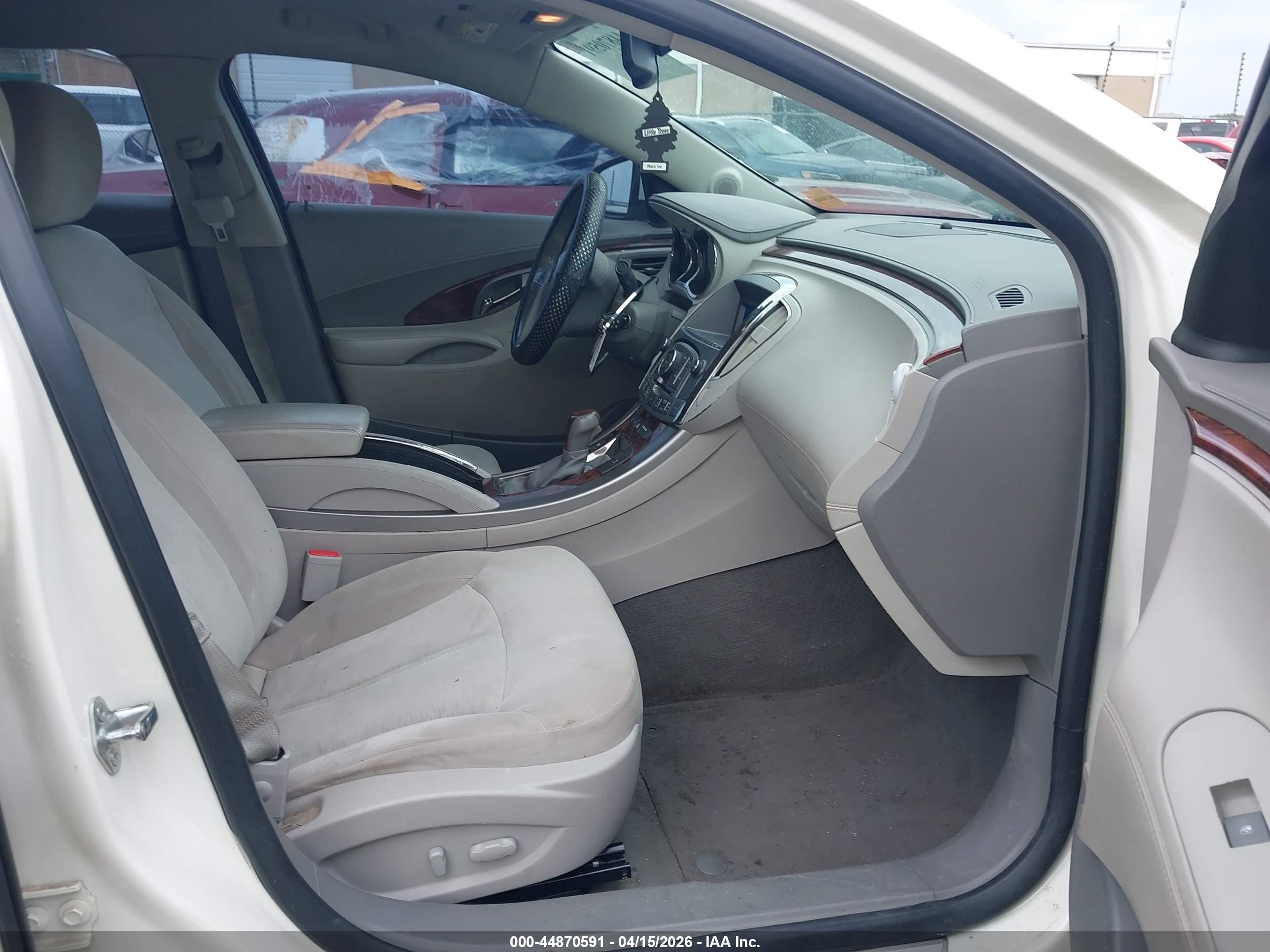 2011 Buick Lacrosse Cx White vin: 1G4GA5ED4BF396434