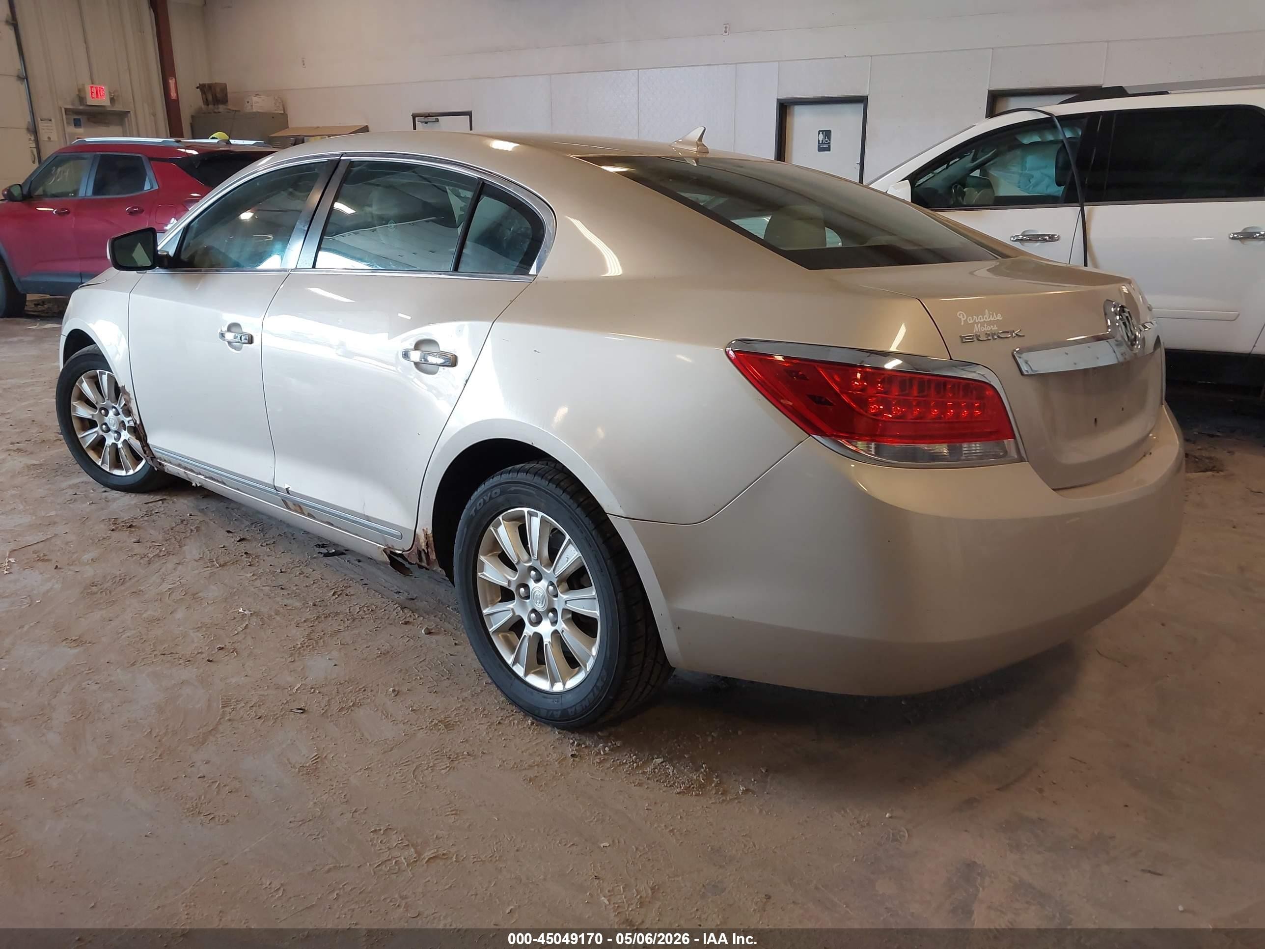 2011 Buick Lacrosse Cx Gold vin: 1G4GA5ED8BF363453