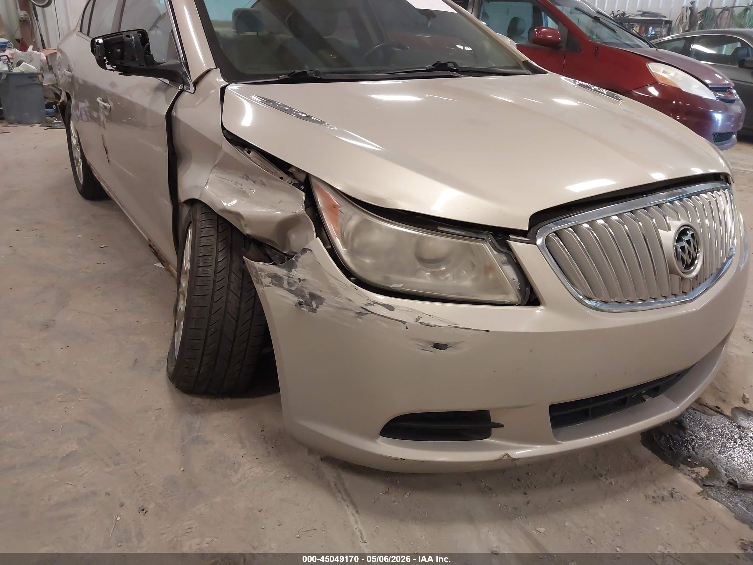2011 Buick Lacrosse Cx Gold vin: 1G4GA5ED8BF363453