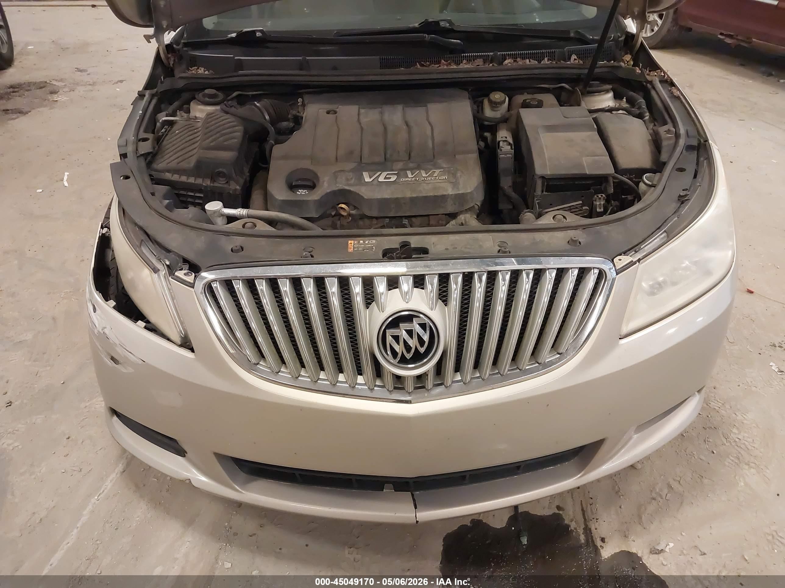 2011 Buick Lacrosse Cx Gold vin: 1G4GA5ED8BF363453