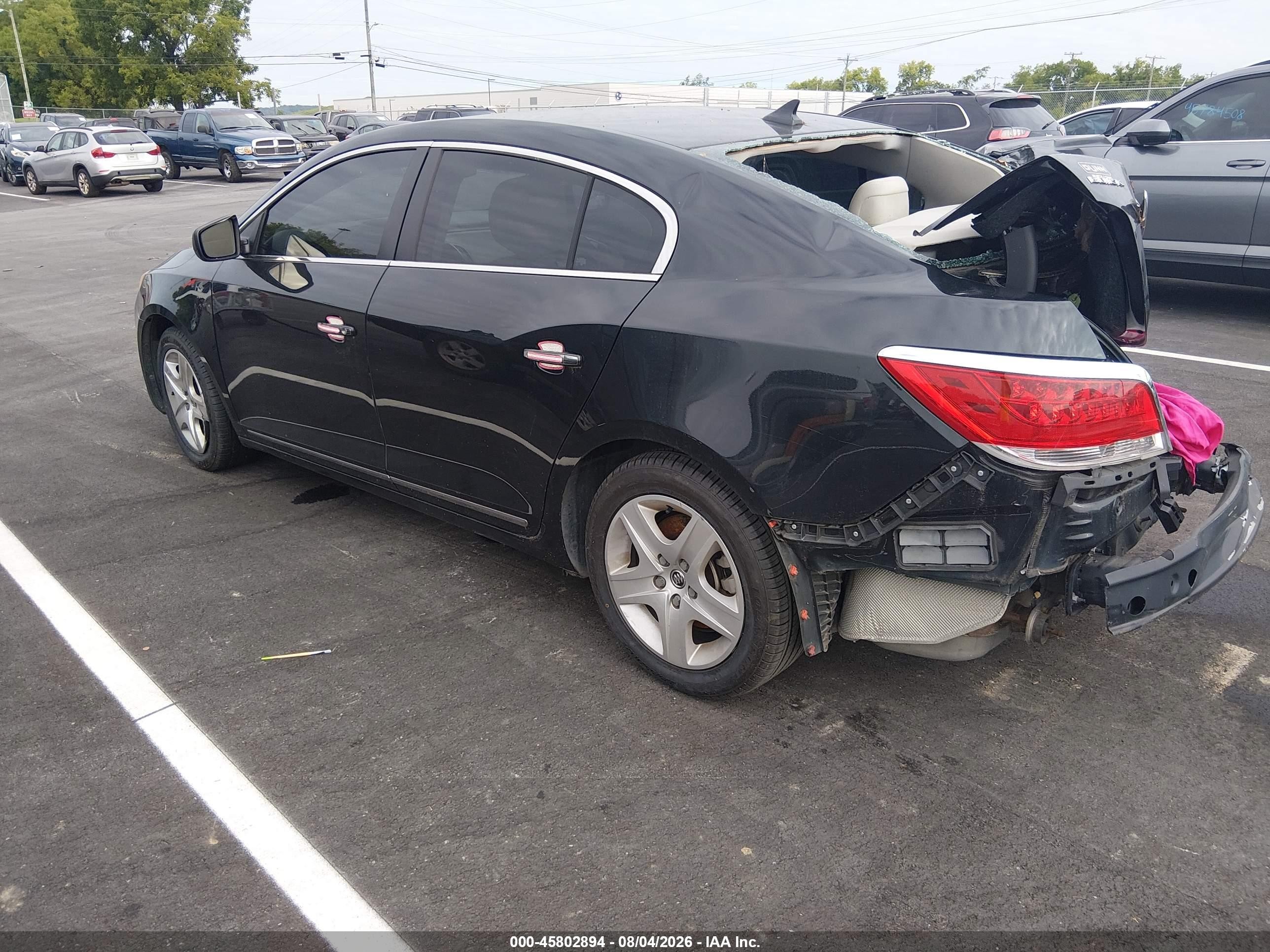 2011 Buick Lacrosse Cx Black vin: 1G4GA5ED9BF116409