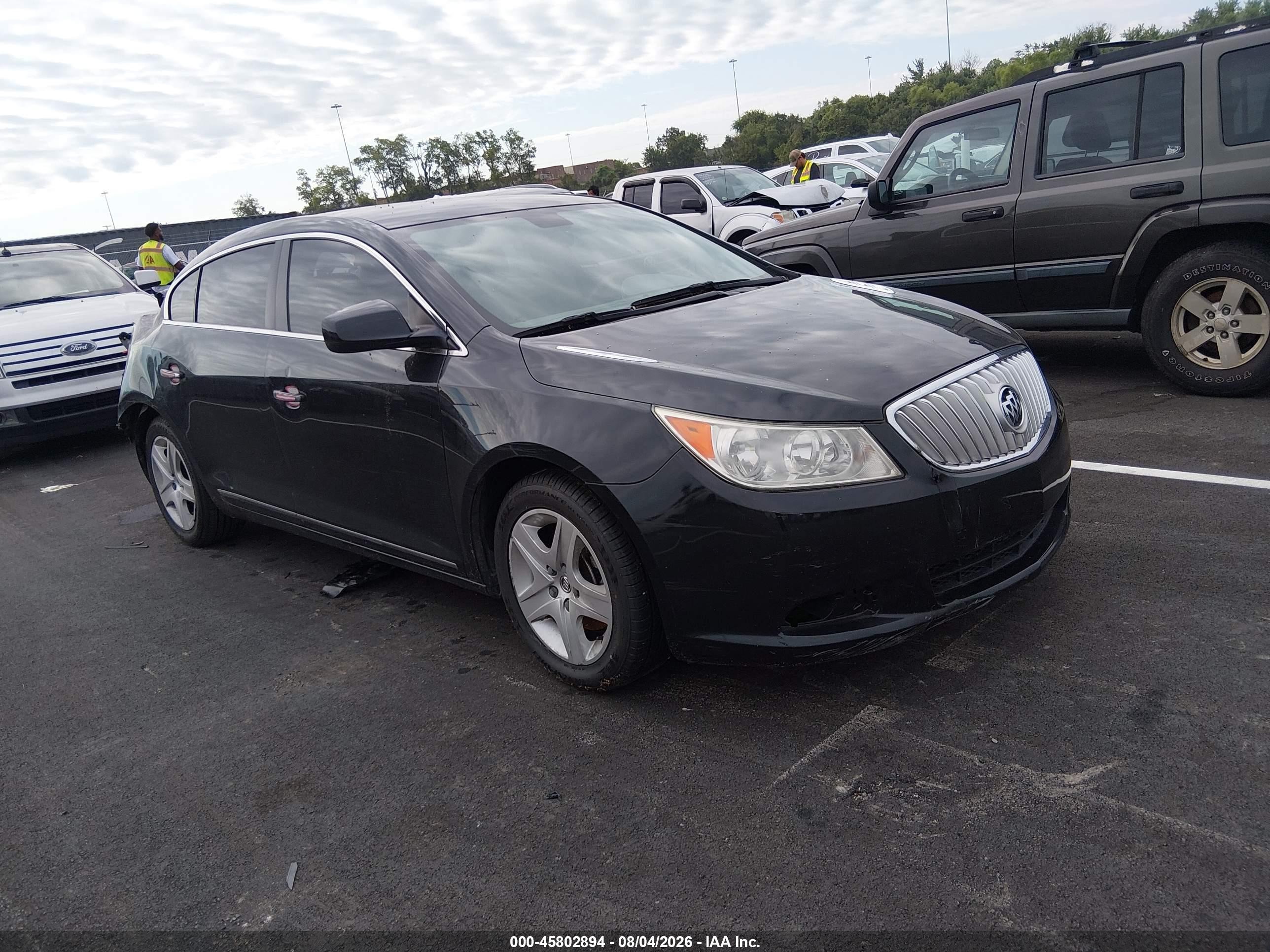 2011 Buick Lacrosse Cx Черный vin: 1G4GA5ED9BF116409