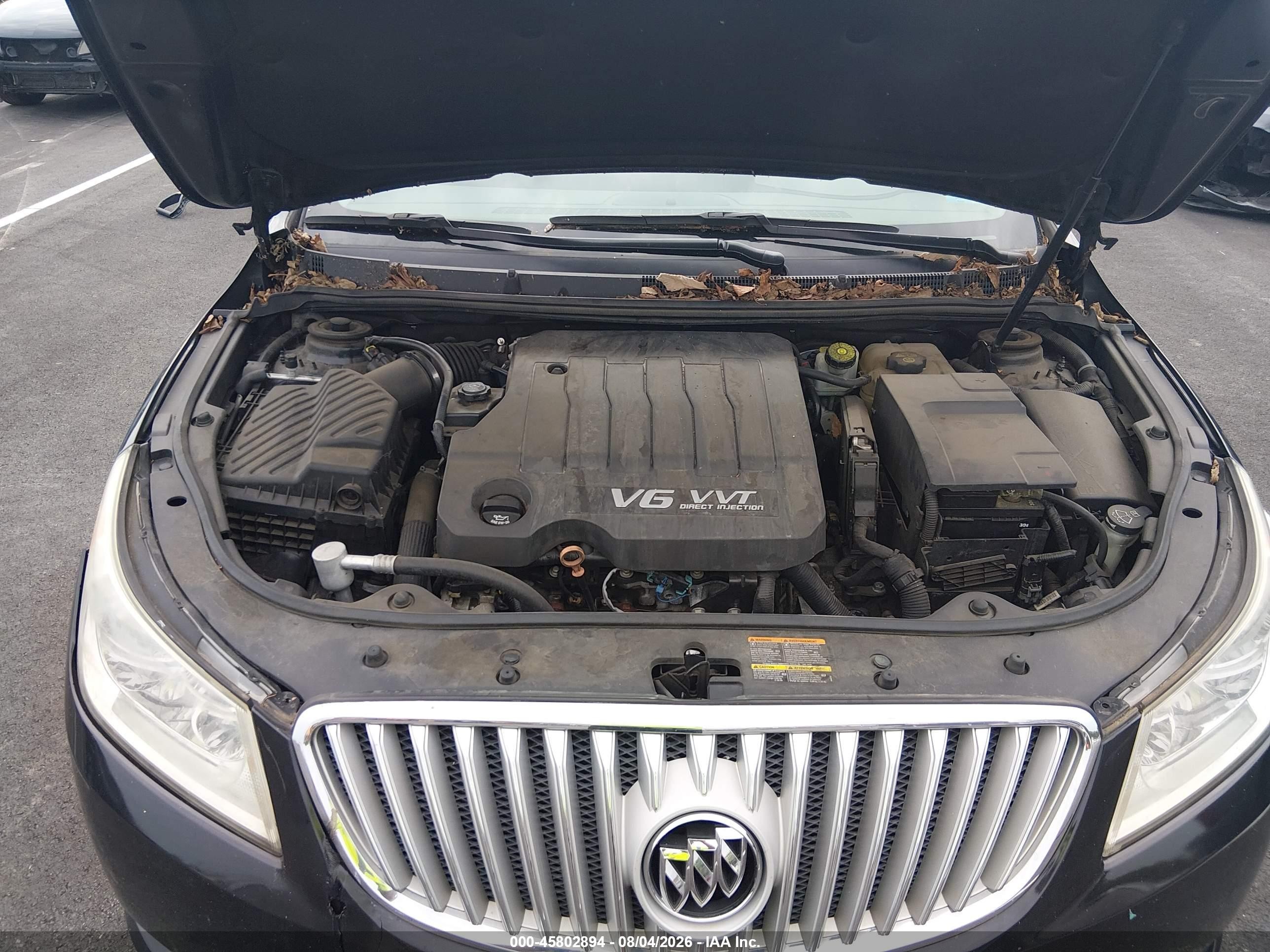 2011 Buick Lacrosse Cx Black vin: 1G4GA5ED9BF116409