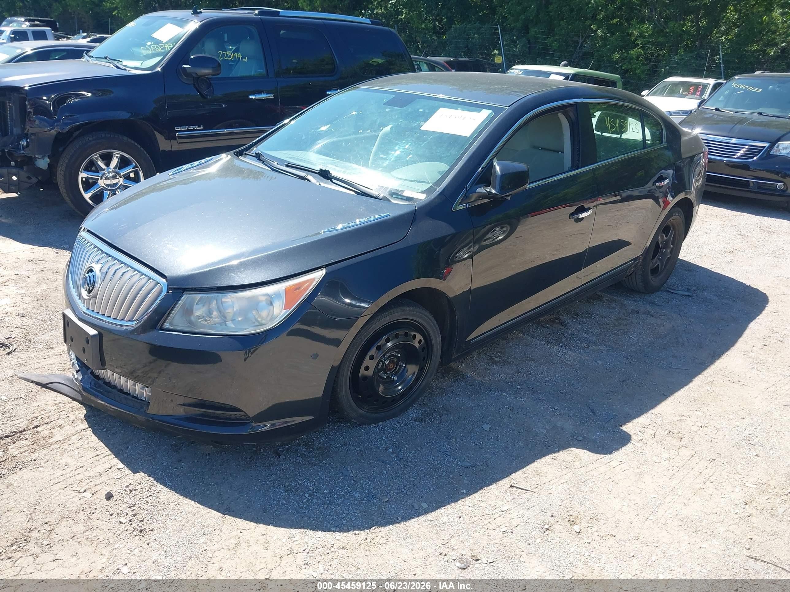 2011 Buick Lacrosse Cx Black vin: 1G4GA5EDXBF136832