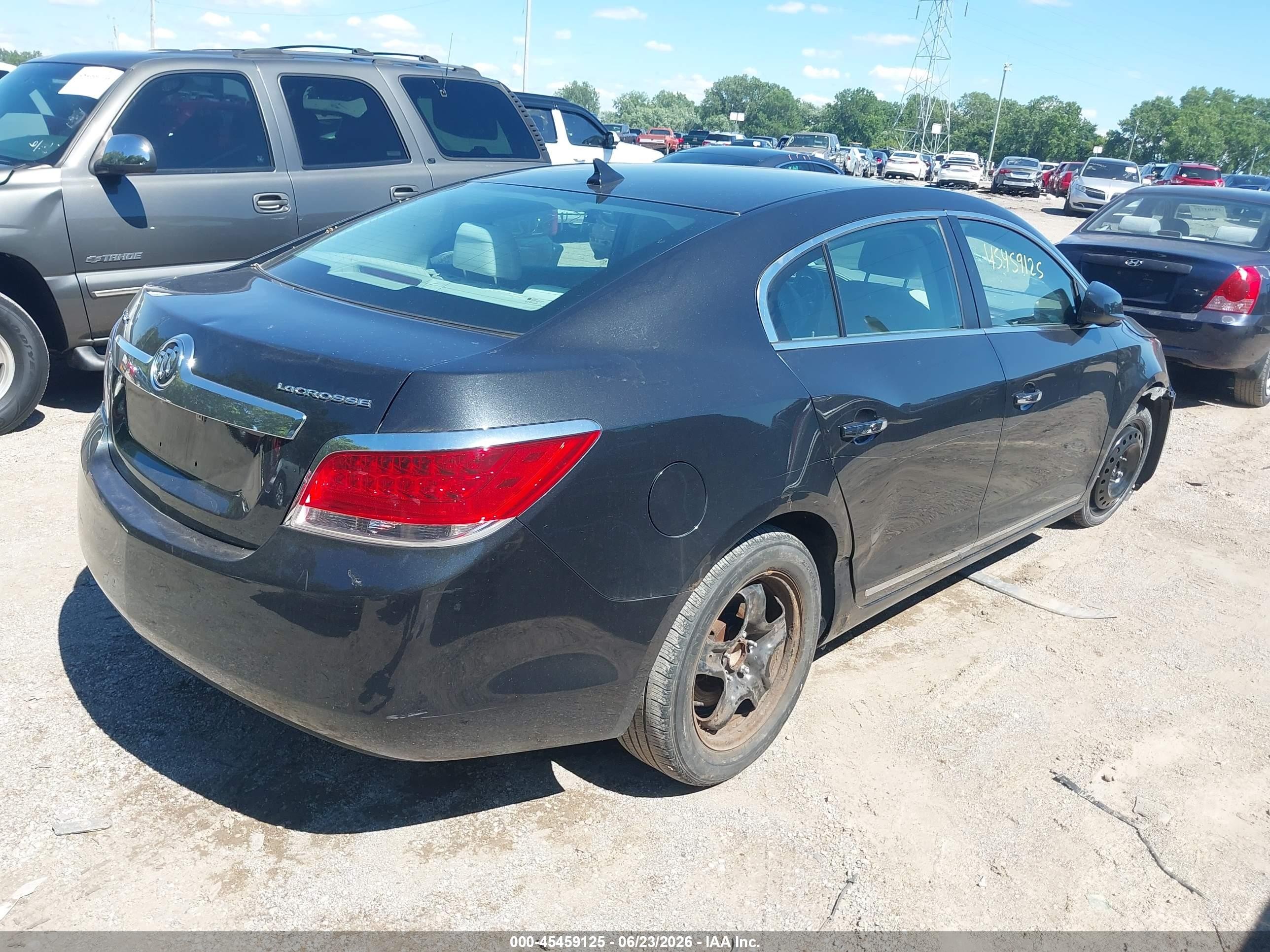 2011 Buick Lacrosse Cx Black vin: 1G4GA5EDXBF136832