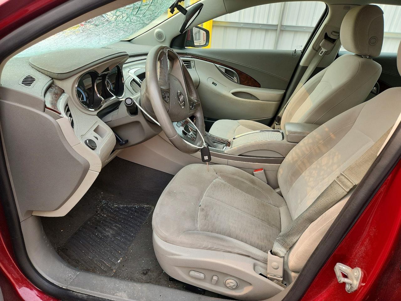 2011 Buick Lacrosse Cx Maroon vin: 1G4GA5EDXBF308602