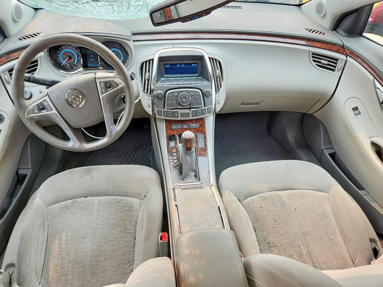 2011 Buick Lacrosse Cx Maroon vin: 1G4GA5EDXBF308602