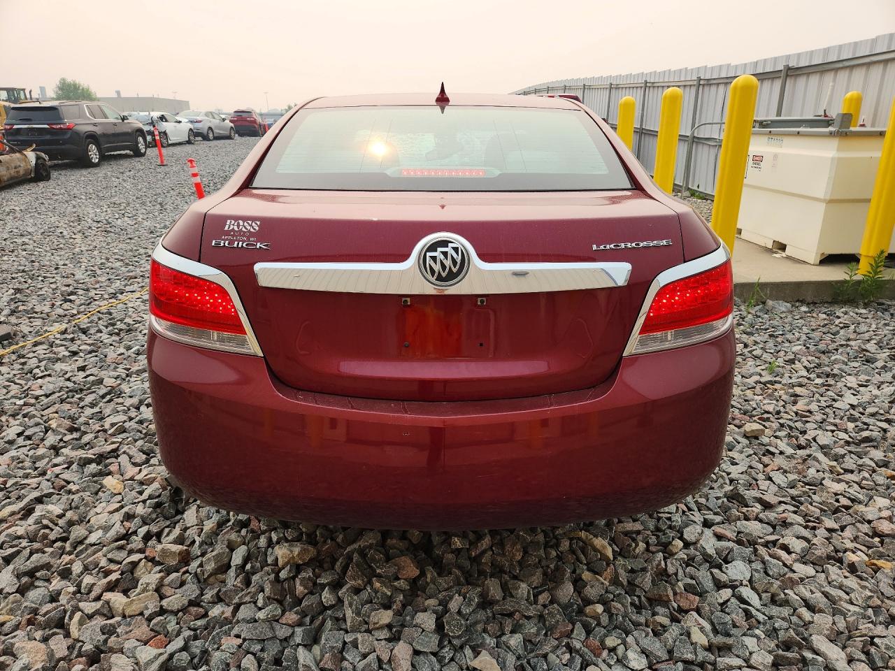 2011 Buick Lacrosse Cx Maroon vin: 1G4GA5EDXBF308602
