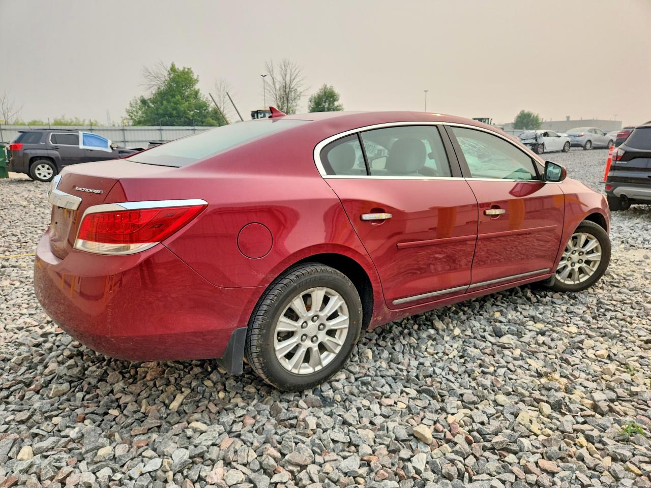 2011 Buick Lacrosse Cx Maroon vin: 1G4GA5EDXBF308602