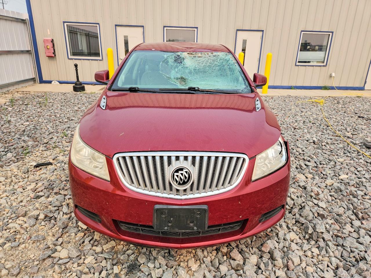 2011 Buick Lacrosse Cx Maroon vin: 1G4GA5EDXBF308602