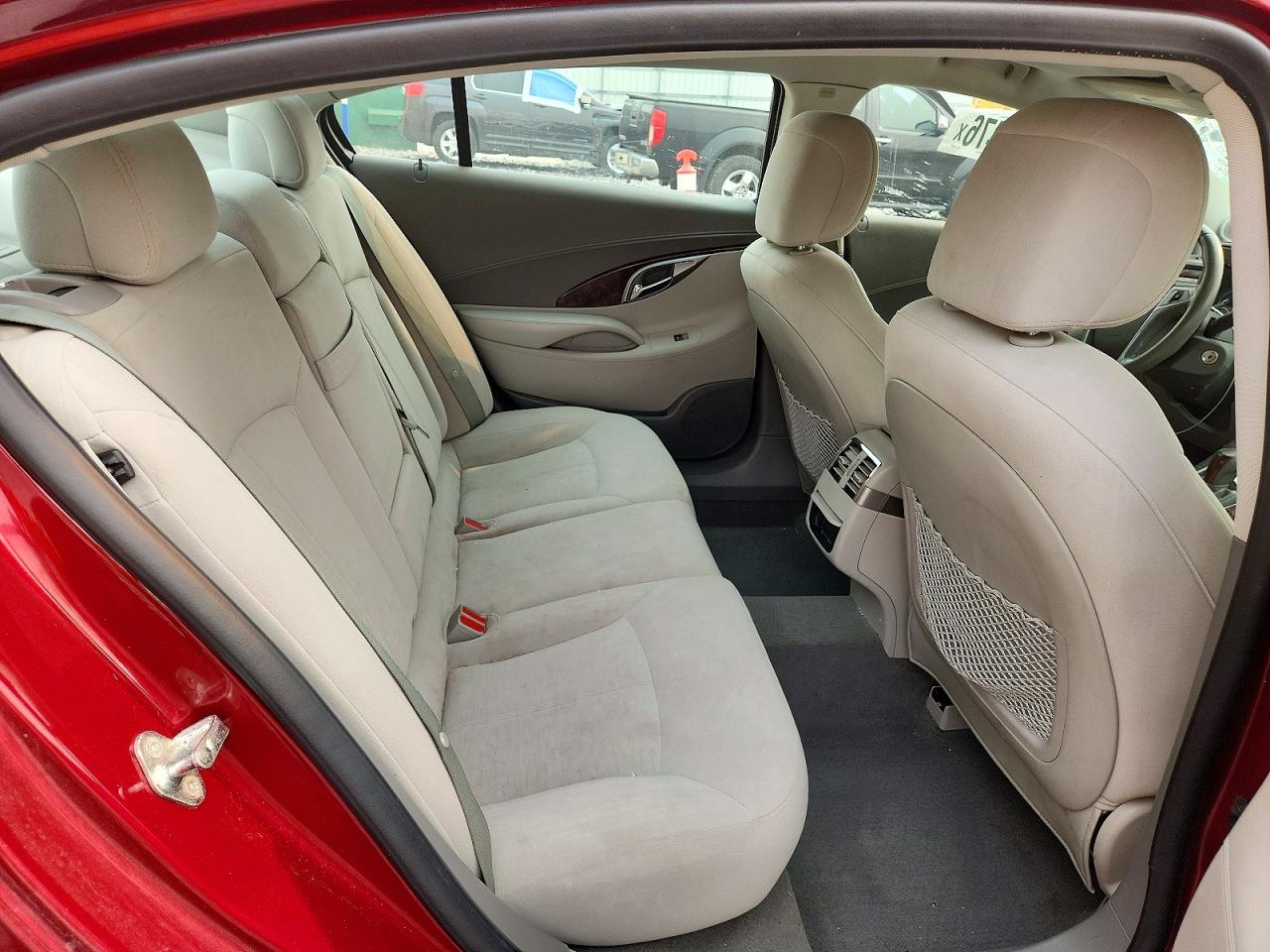 2011 Buick Lacrosse Cx Maroon vin: 1G4GA5EDXBF308602