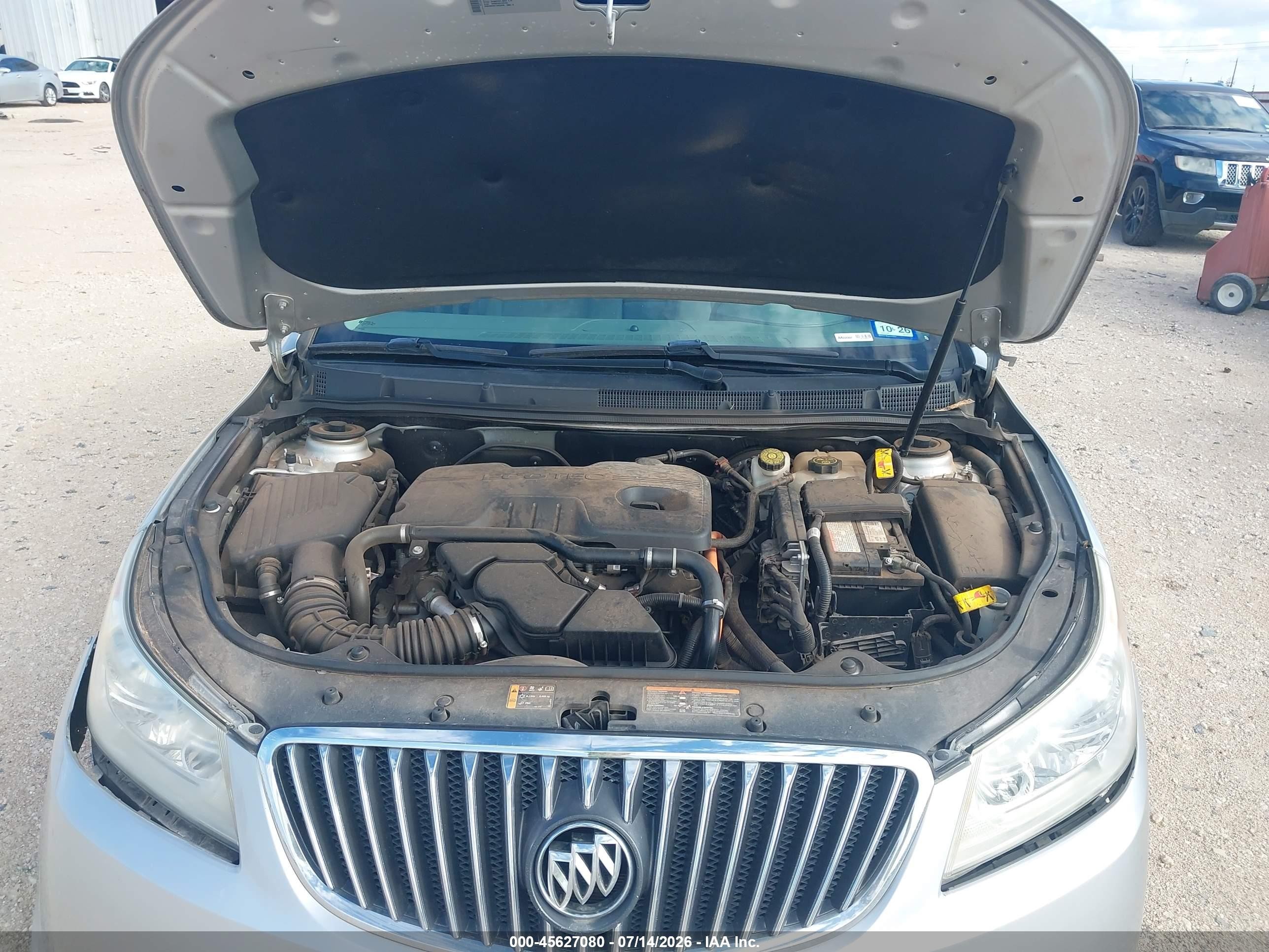 2013 Buick Lacrosse   Silver vin: 1G4GA5ER0DF181017
