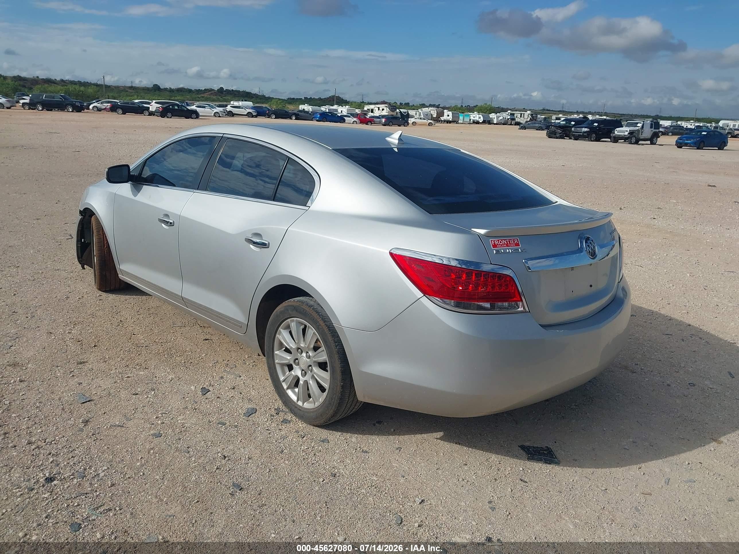 2013 Buick Lacrosse   Silver vin: 1G4GA5ER0DF181017