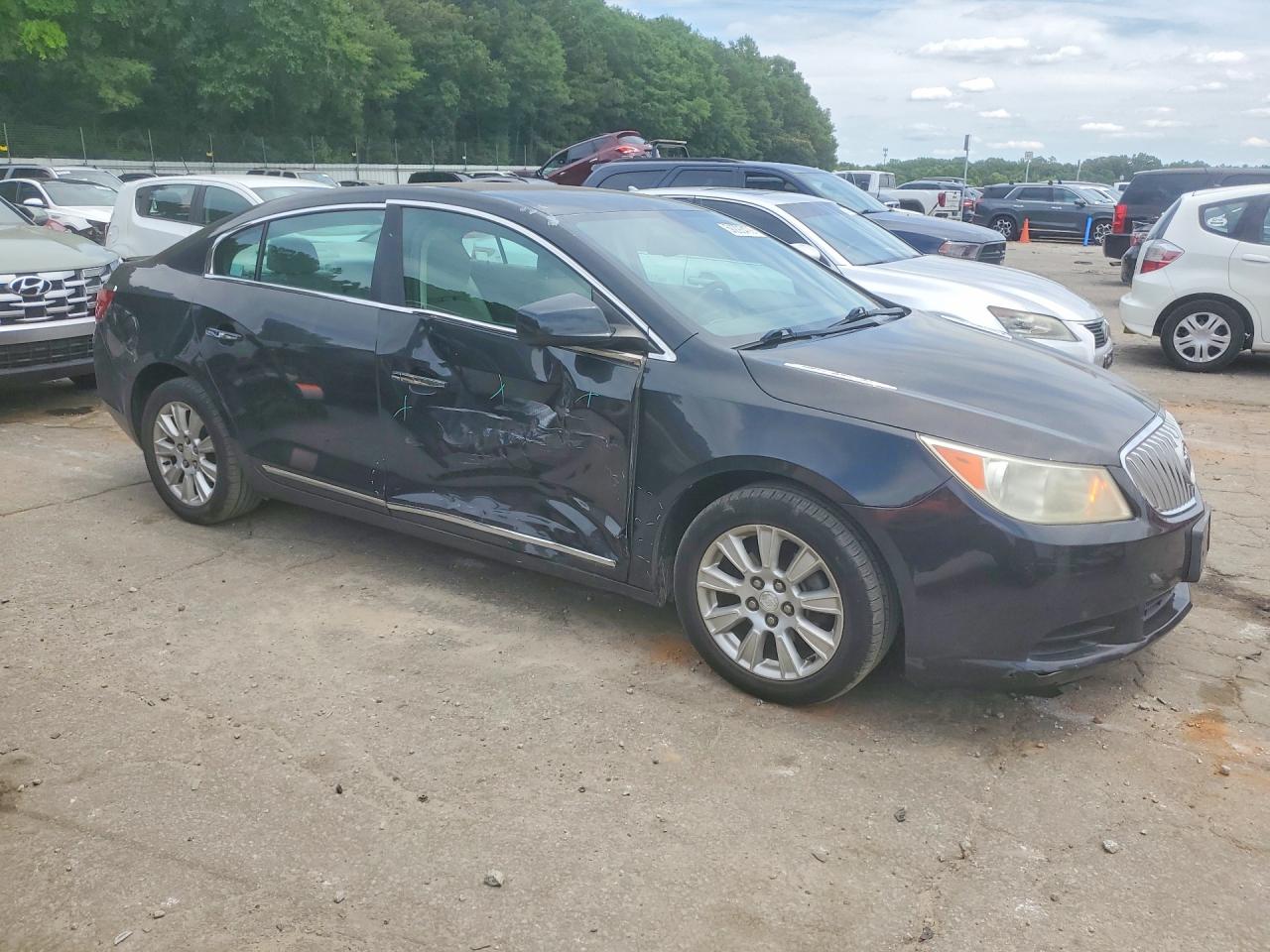 2012 Buick Lacrosse Black vin: 1G4GA5ER1CF176892