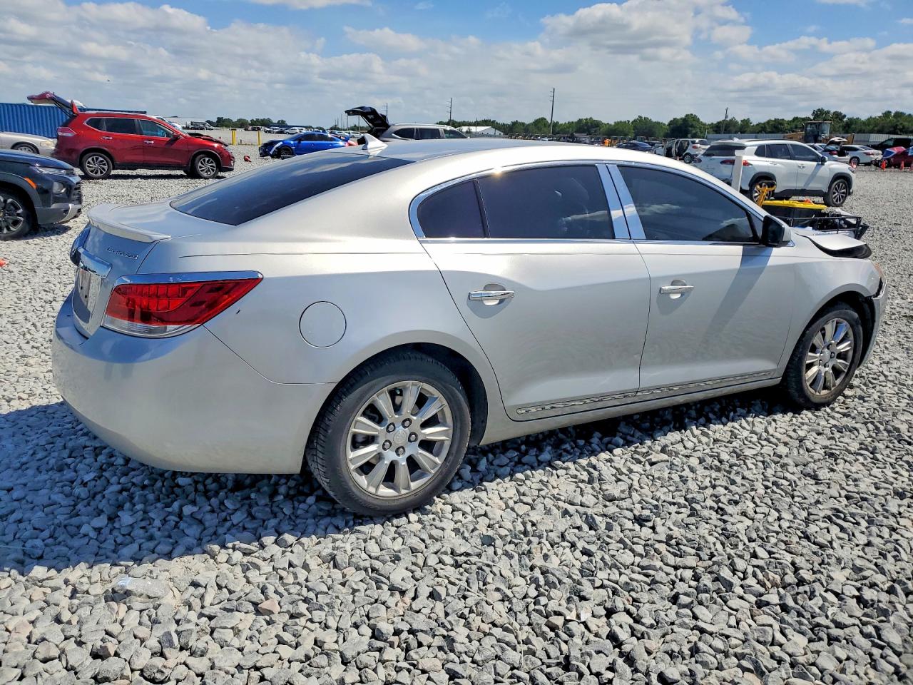 2012 Buick Lacrosse Silver vin: 1G4GA5ER3CF169698
