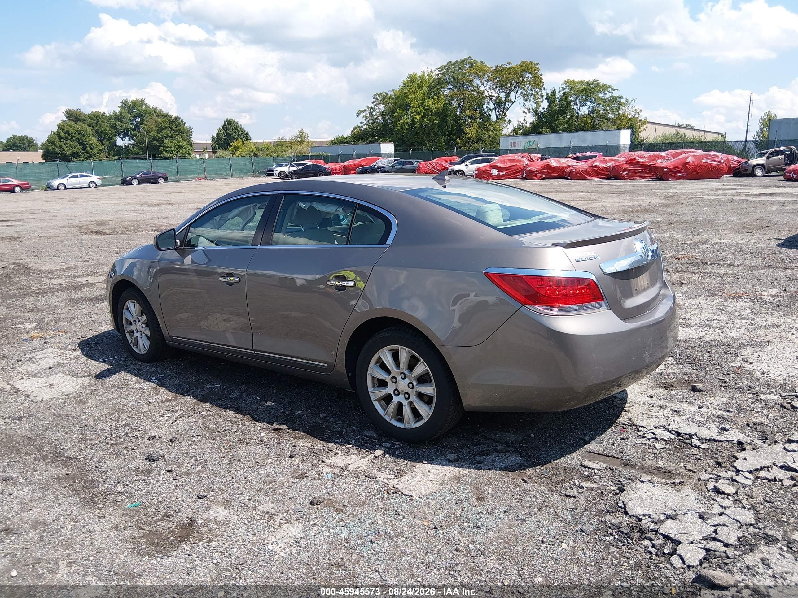 2012 Buick Lacrosse   Brown vin: 1G4GA5ER4CF316109