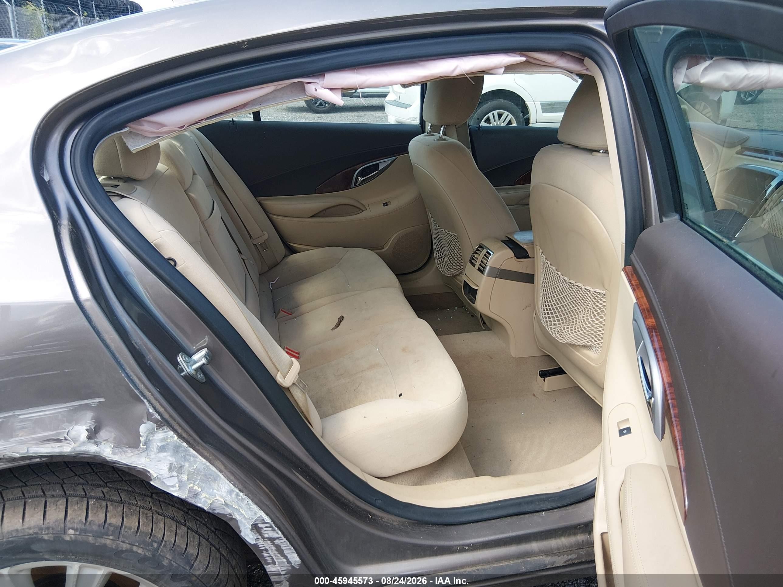 2012 Buick Lacrosse   Brown vin: 1G4GA5ER4CF316109