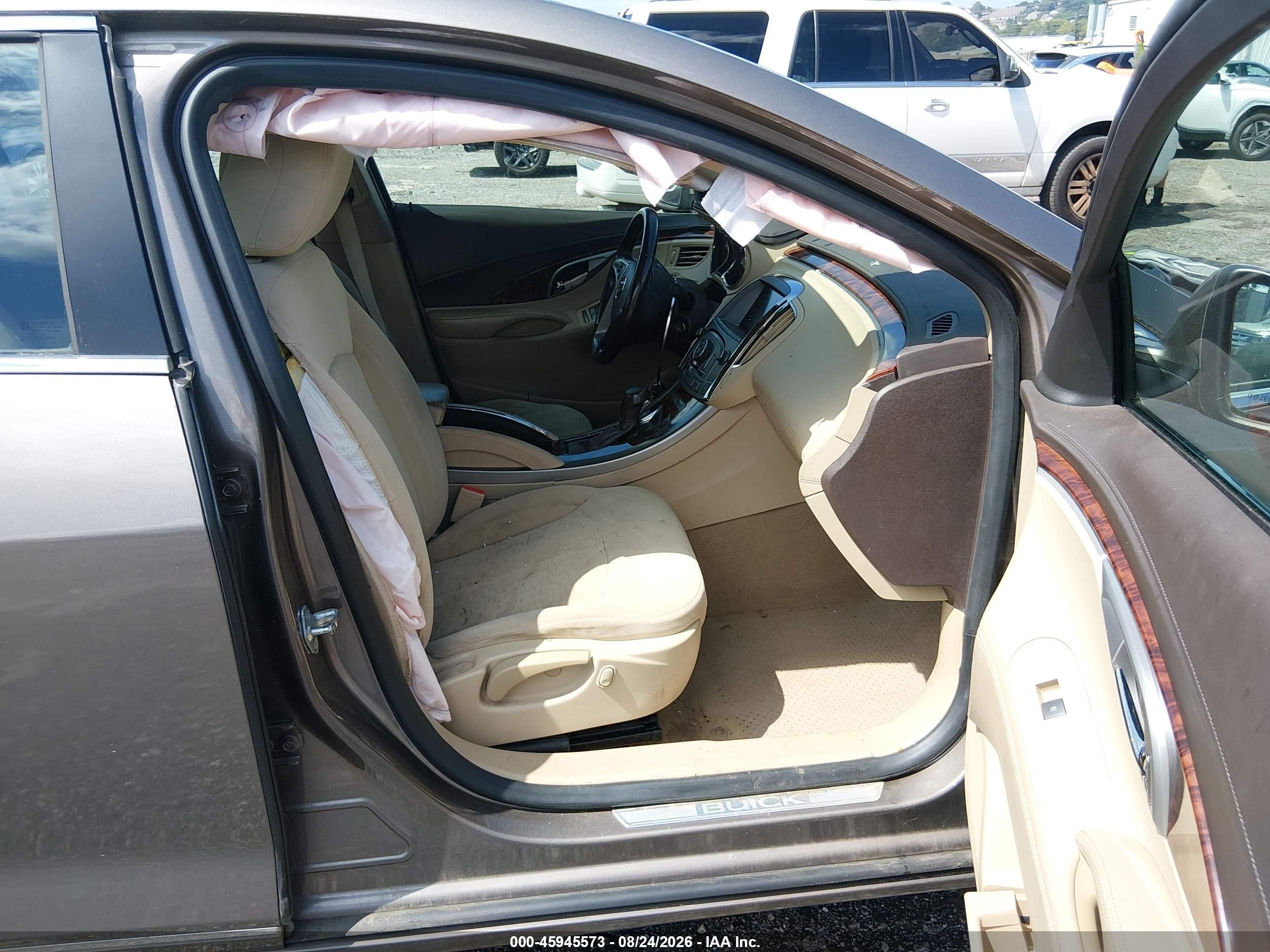 2012 Buick Lacrosse   Brown vin: 1G4GA5ER4CF316109
