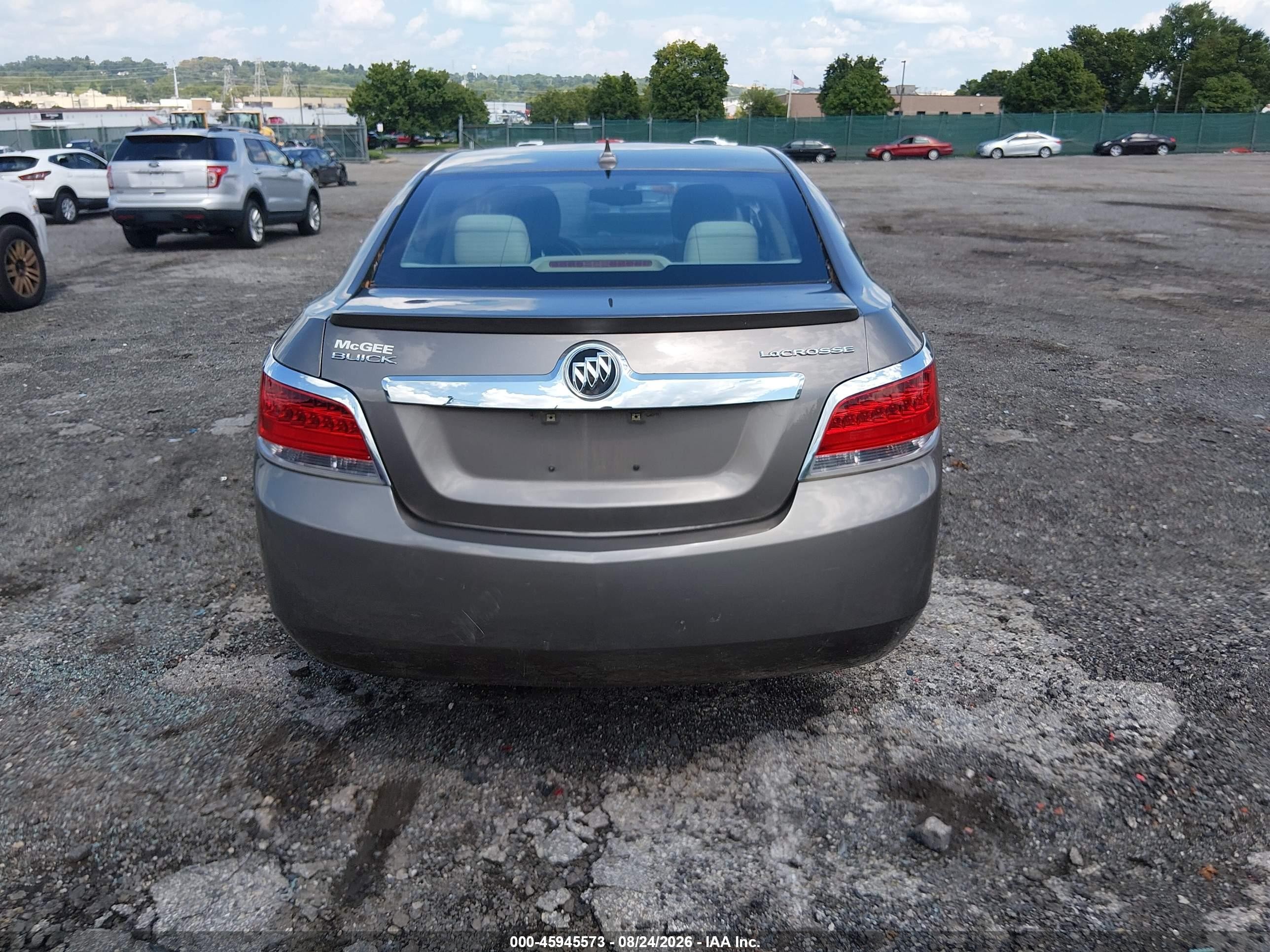2012 Buick Lacrosse   Brown vin: 1G4GA5ER4CF316109