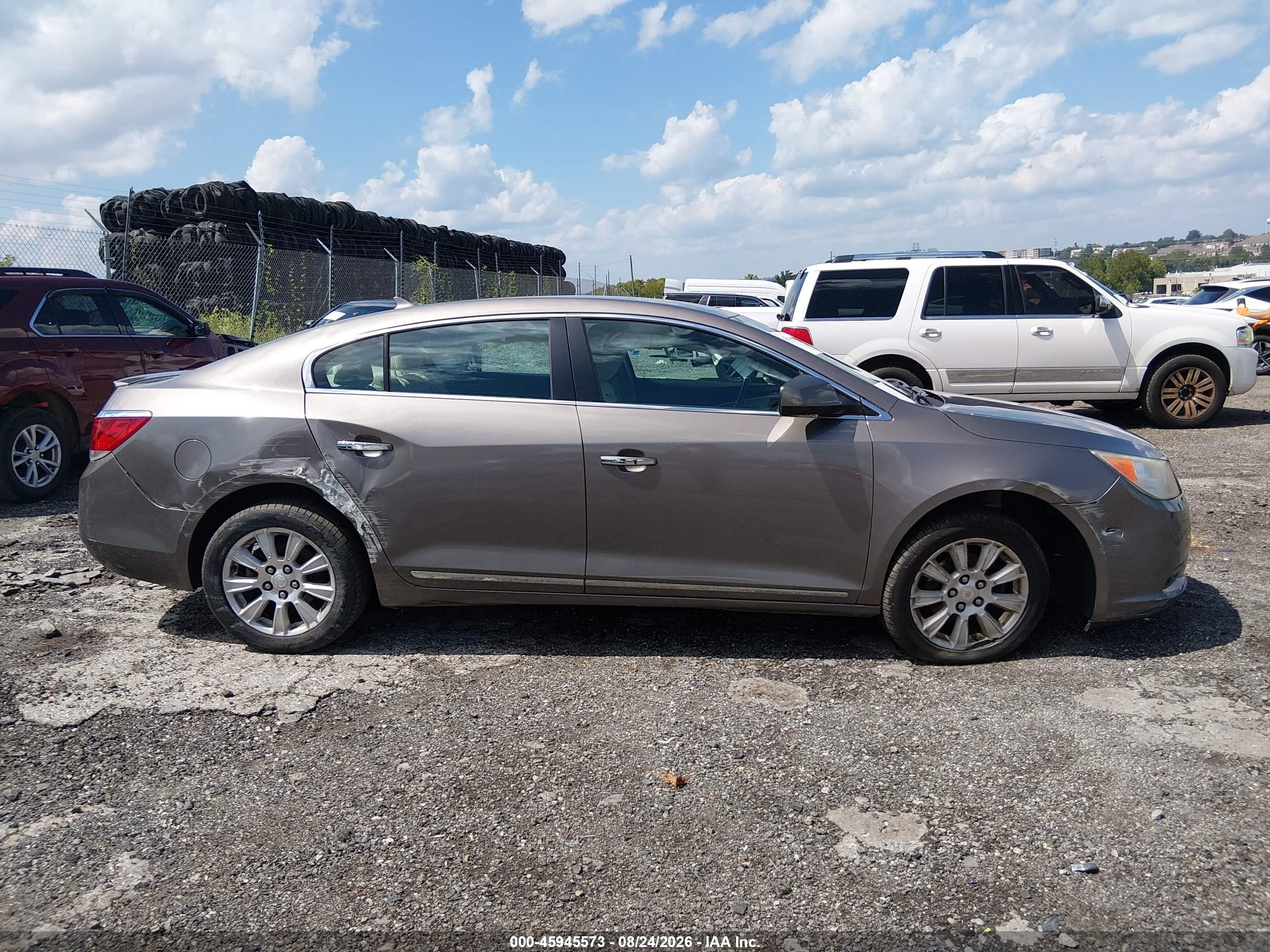 2012 Buick Lacrosse   Brown vin: 1G4GA5ER4CF316109