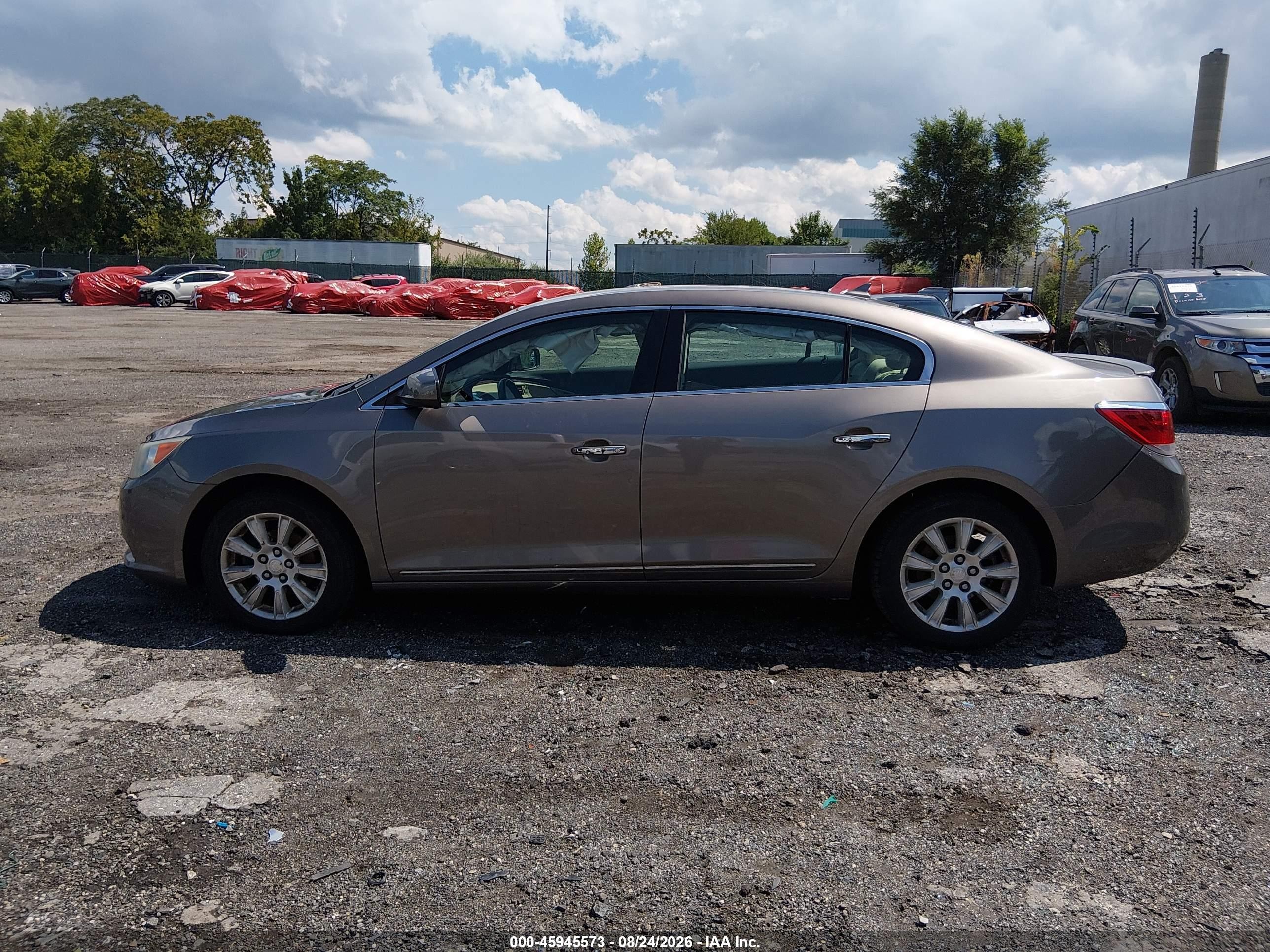 2012 Buick Lacrosse   Brown vin: 1G4GA5ER4CF316109