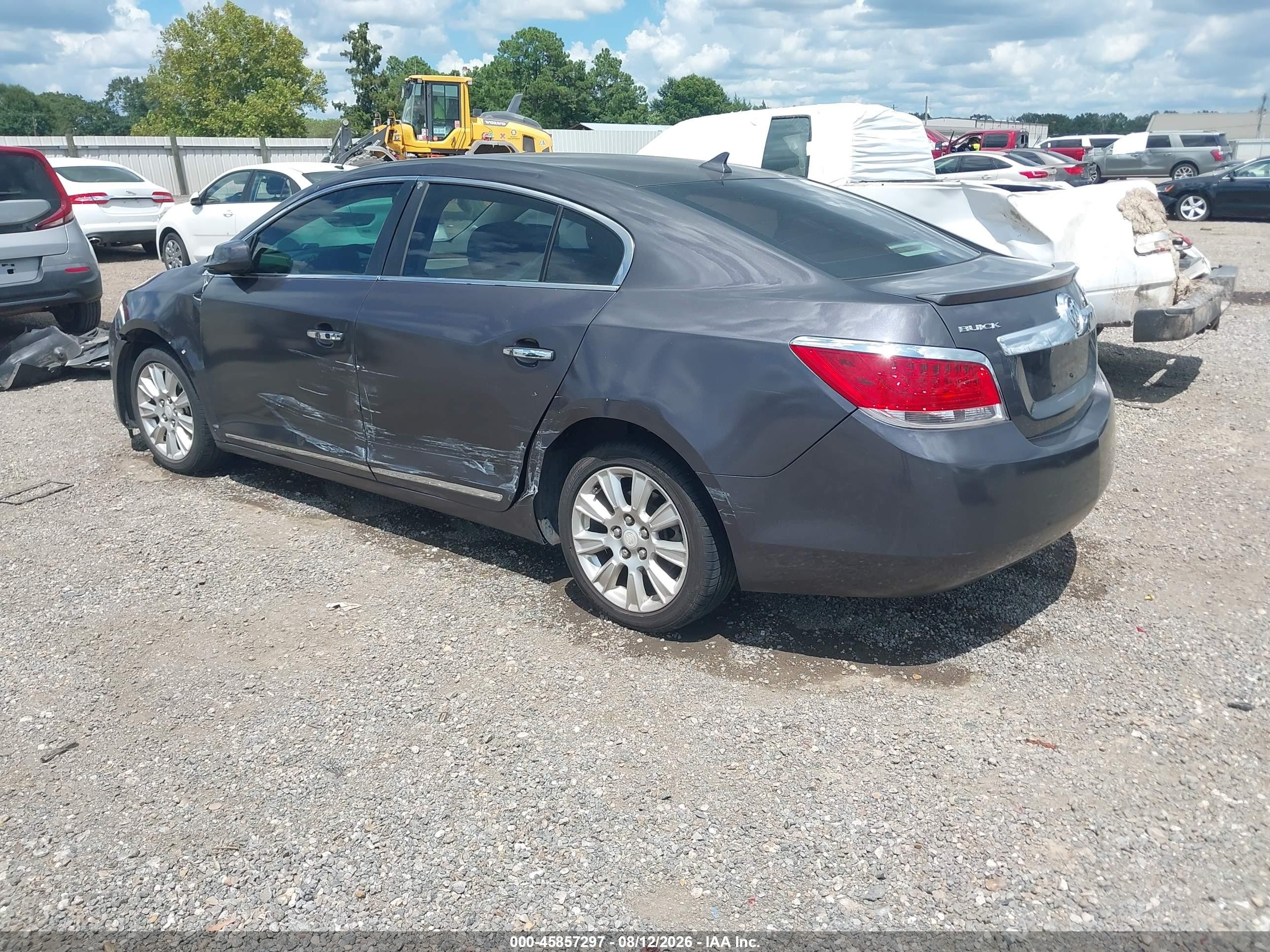 2013 Buick Lacrosse   Gray vin: 1G4GA5ER7DF317790