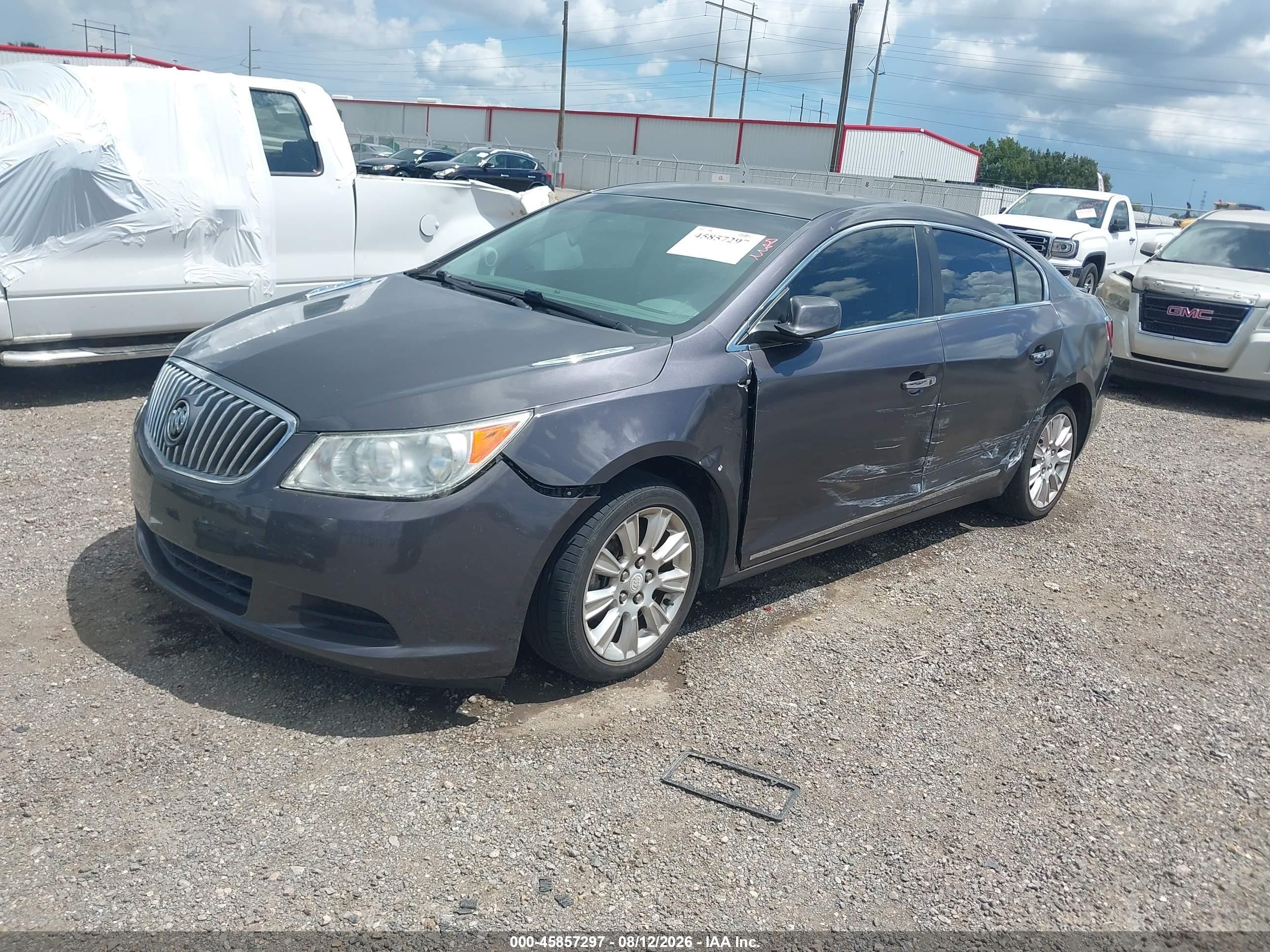 2013 Buick Lacrosse   Gray vin: 1G4GA5ER7DF317790