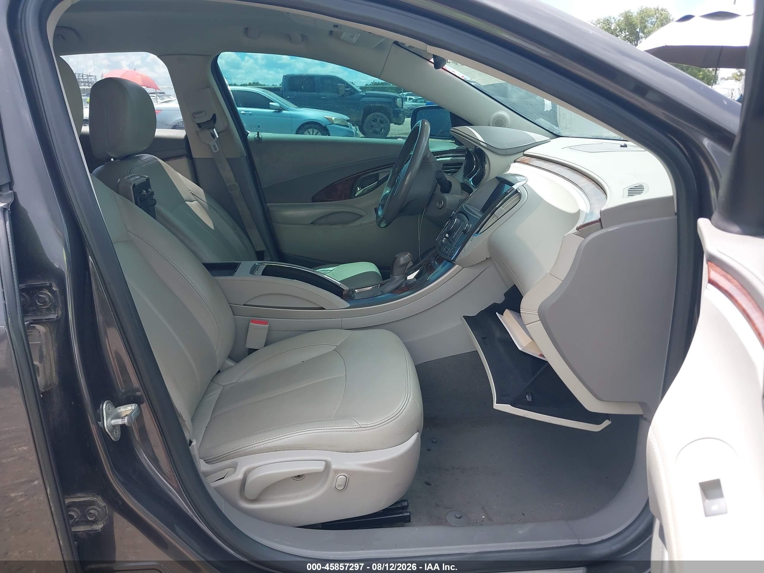 2013 Buick Lacrosse   Gray vin: 1G4GA5ER7DF317790