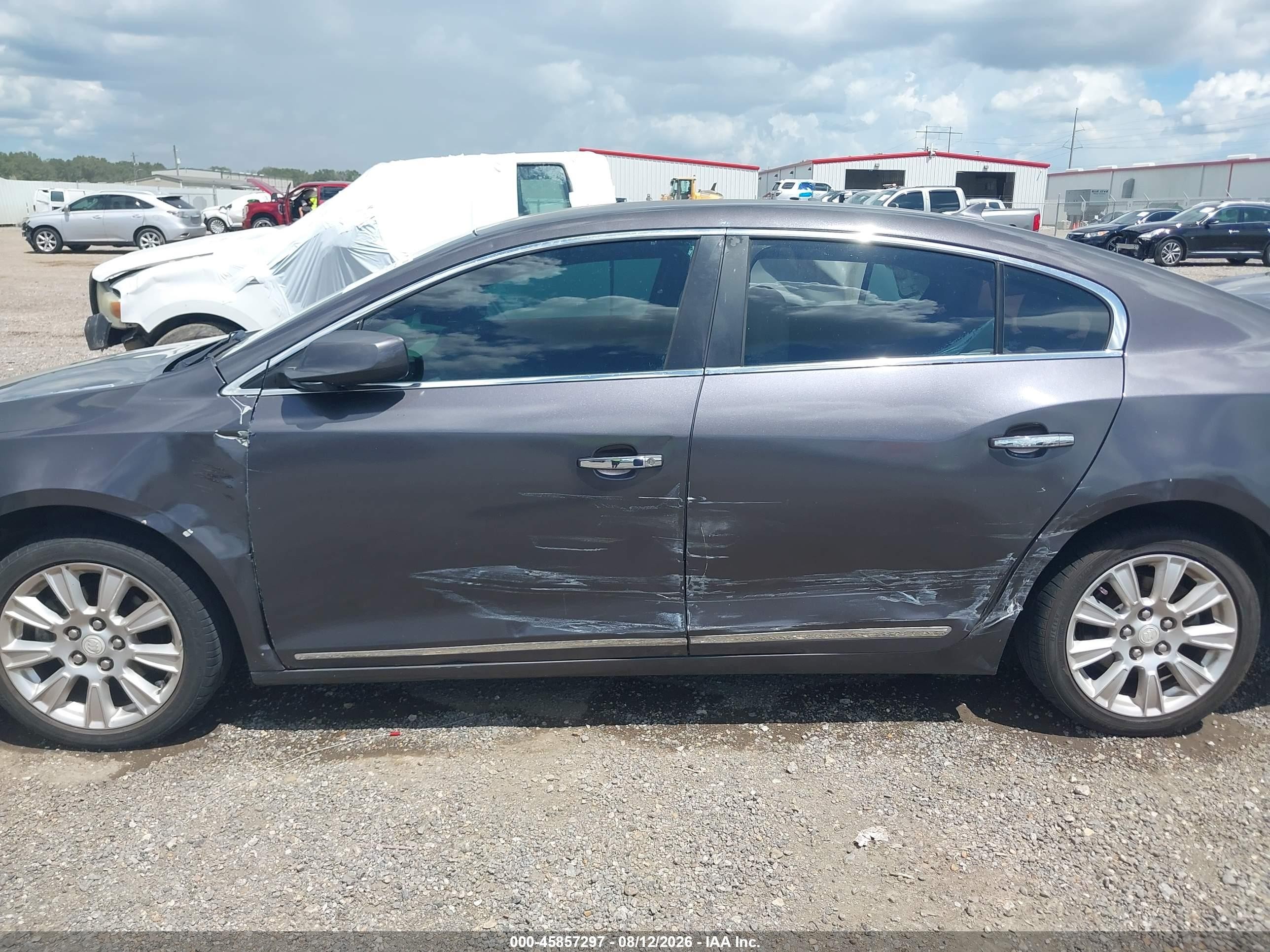 2013 Buick Lacrosse   Gray vin: 1G4GA5ER7DF317790