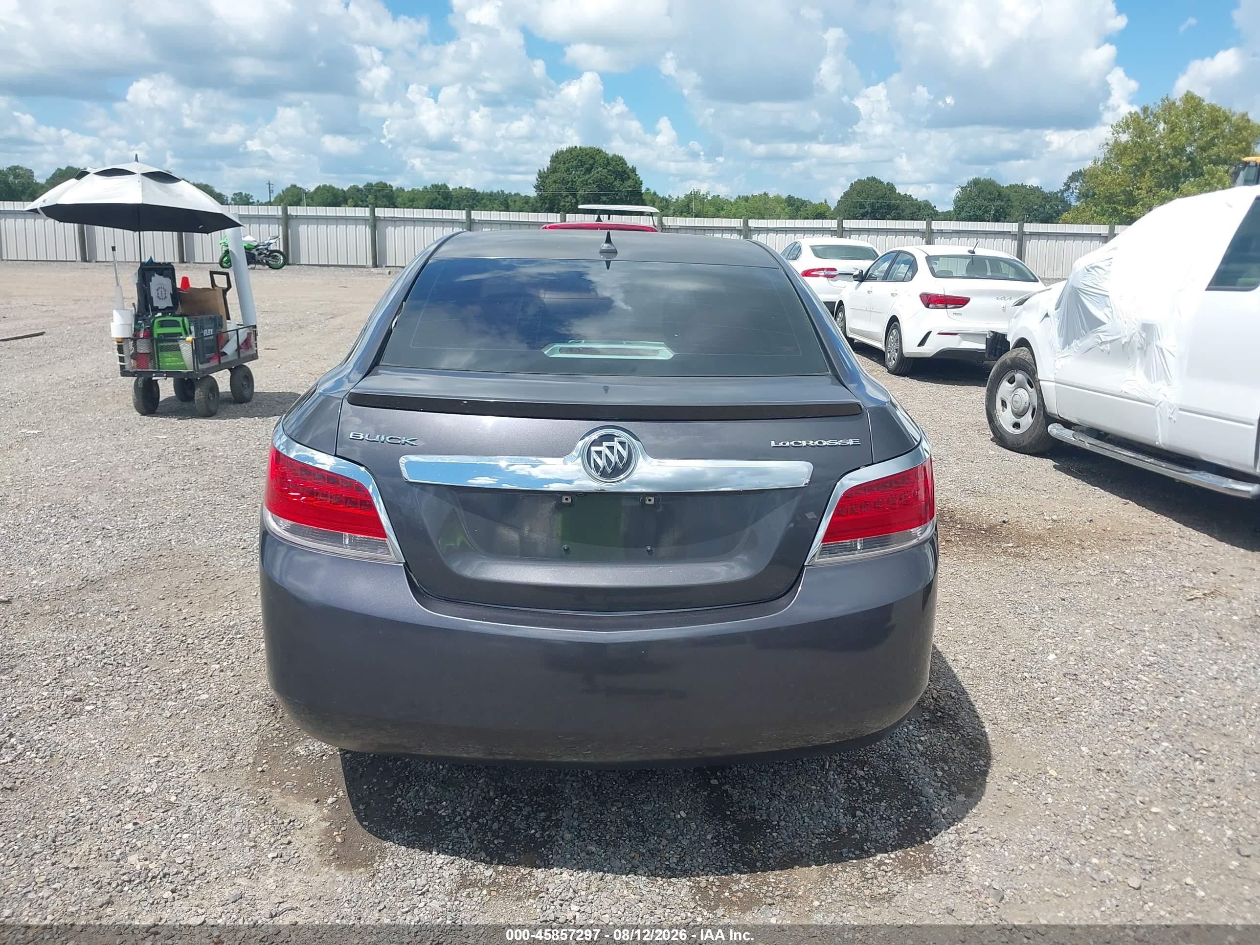2013 Buick Lacrosse   Gray vin: 1G4GA5ER7DF317790