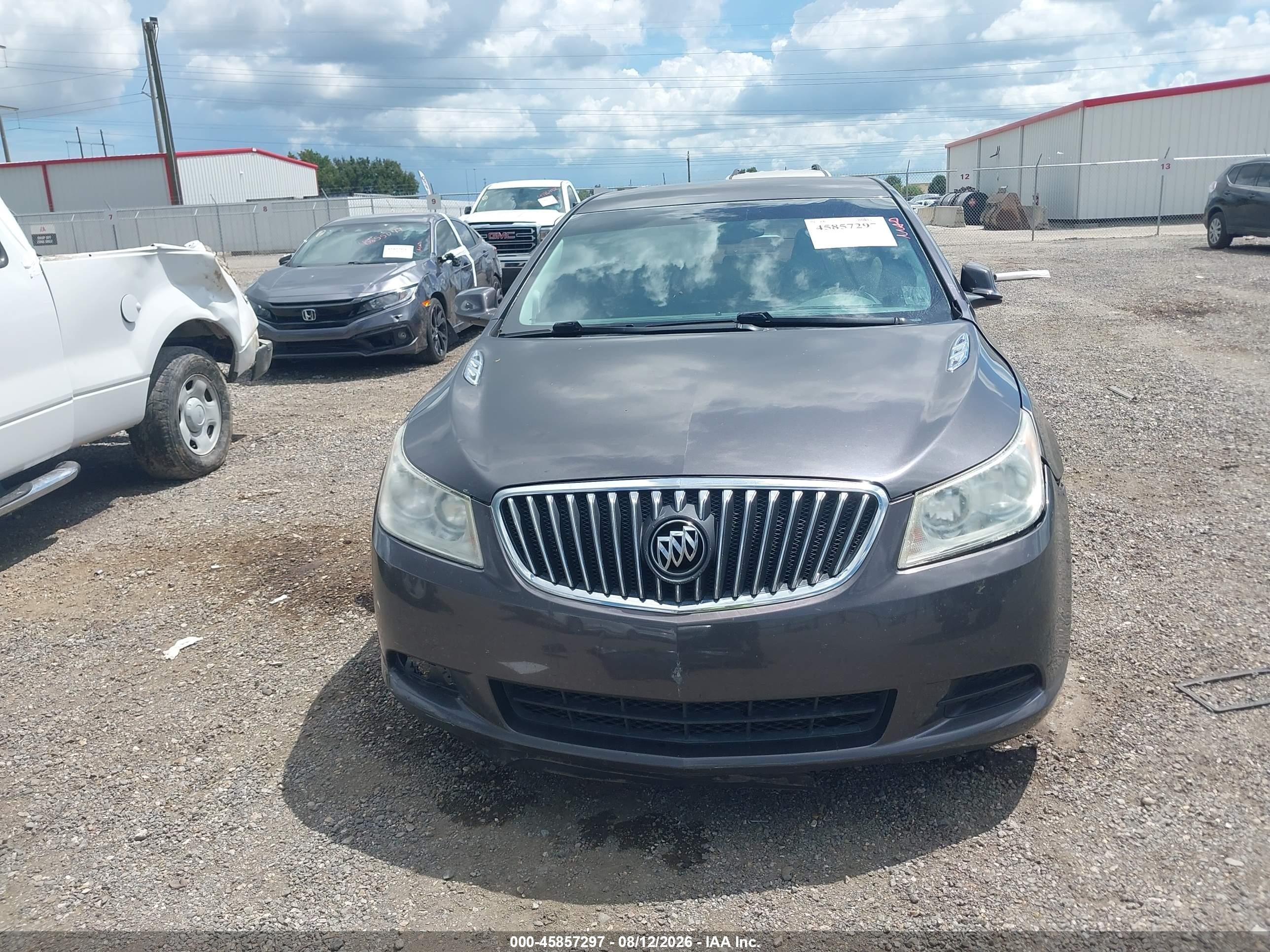 2013 Buick Lacrosse   Gray vin: 1G4GA5ER7DF317790