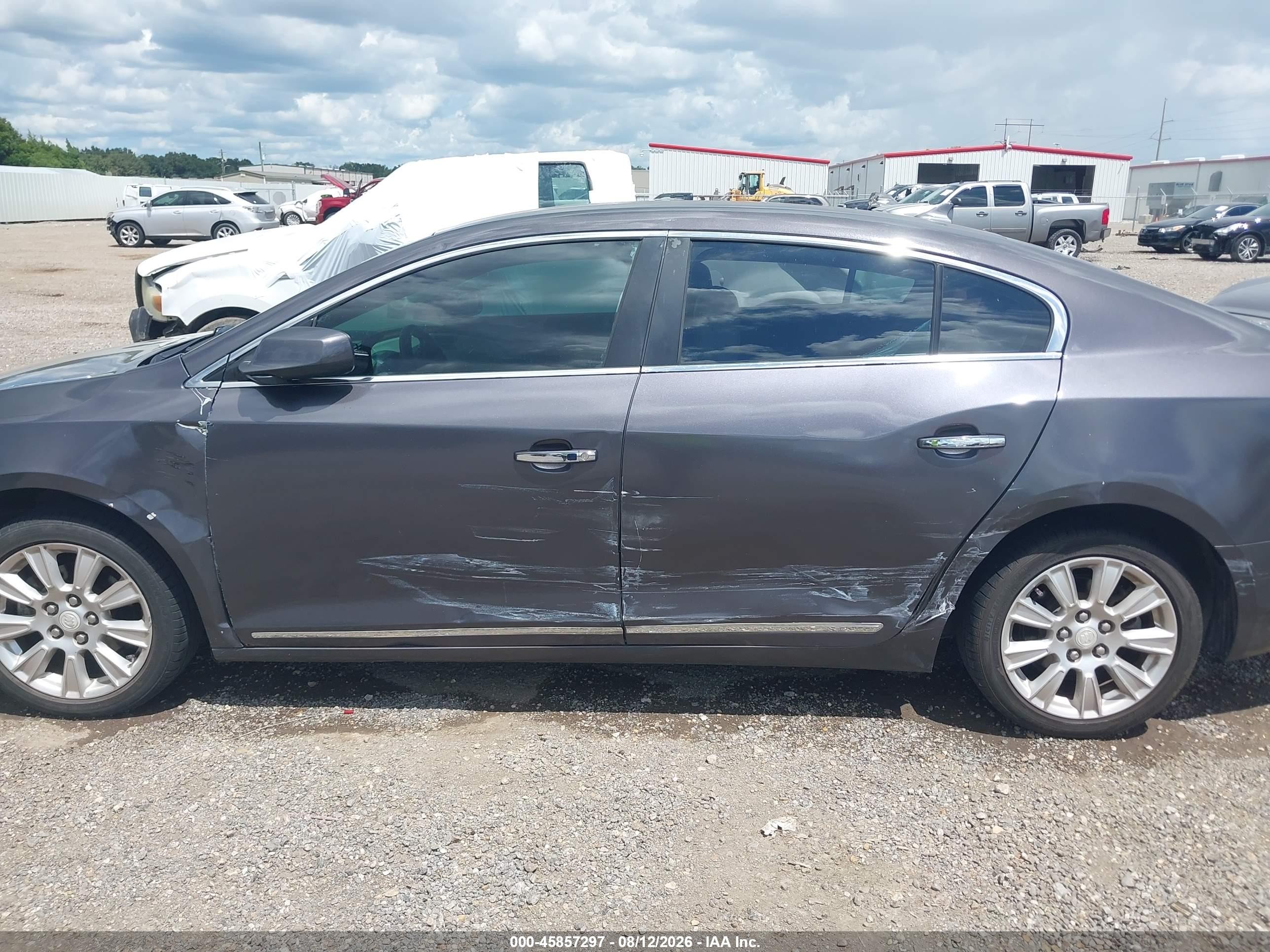 2013 Buick Lacrosse   Gray vin: 1G4GA5ER7DF317790