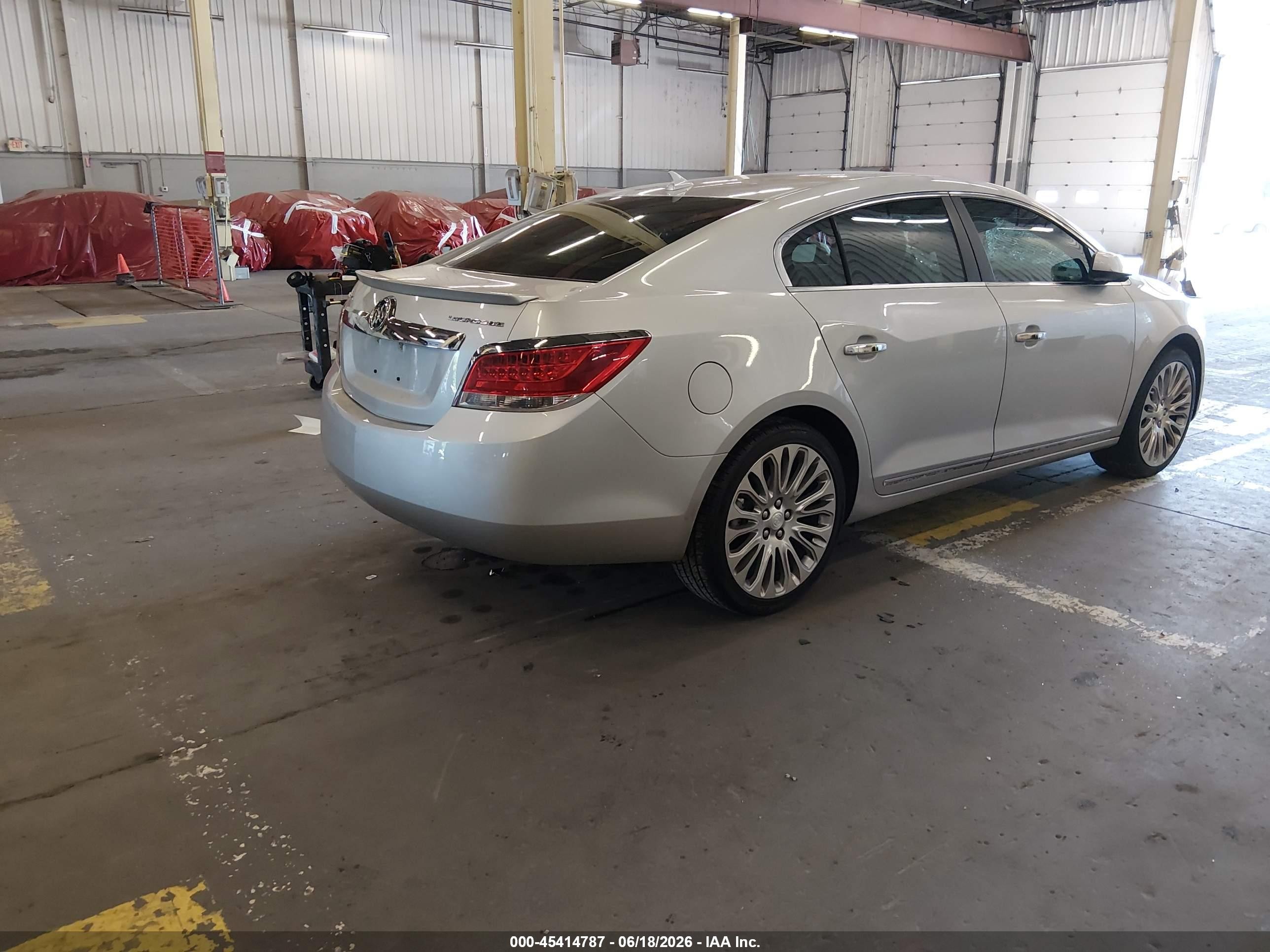 2013 Buick Lacrosse   Silver vin: 1G4GA5ER8DF154762