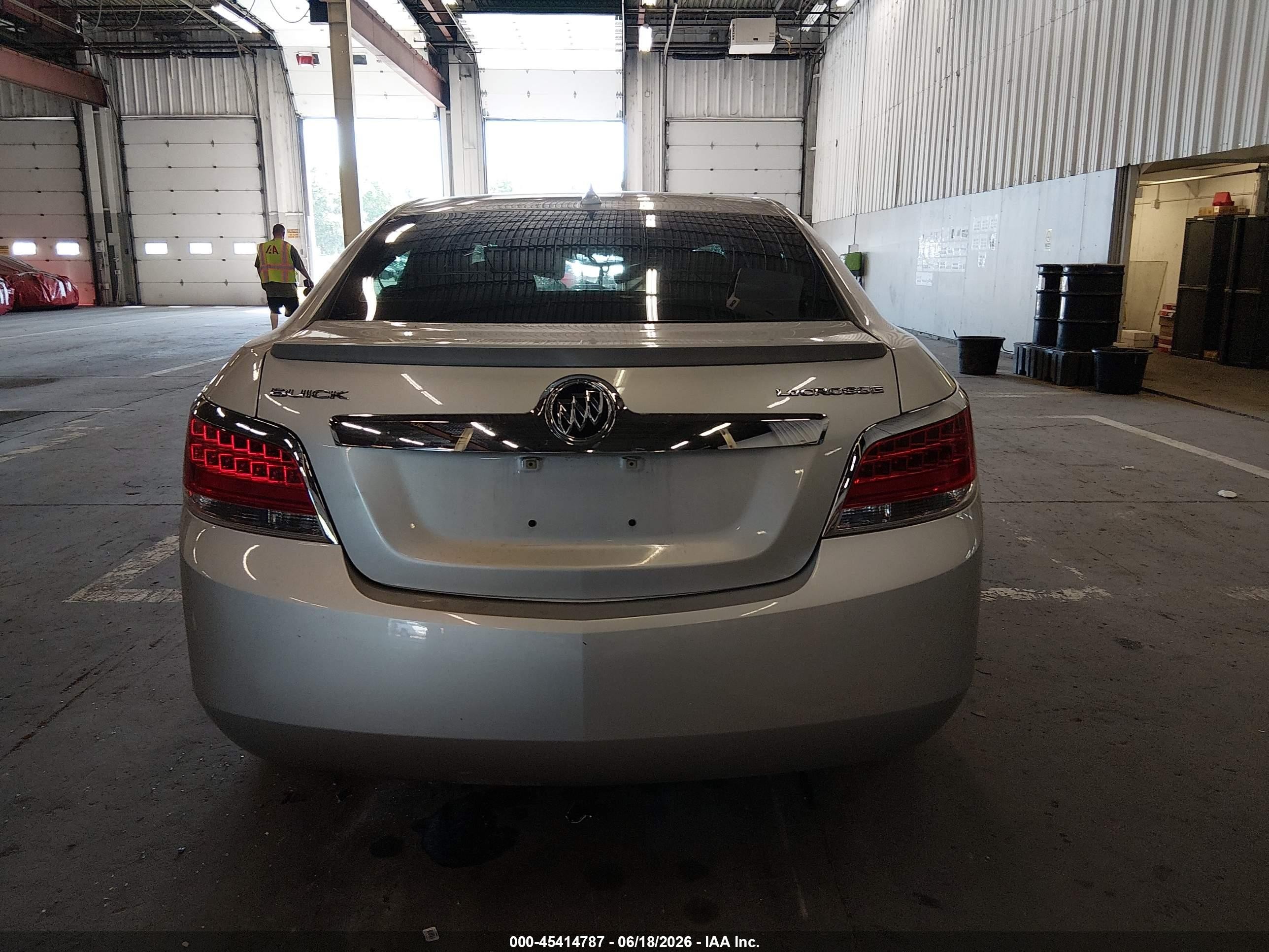 2013 Buick Lacrosse   Silver vin: 1G4GA5ER8DF154762