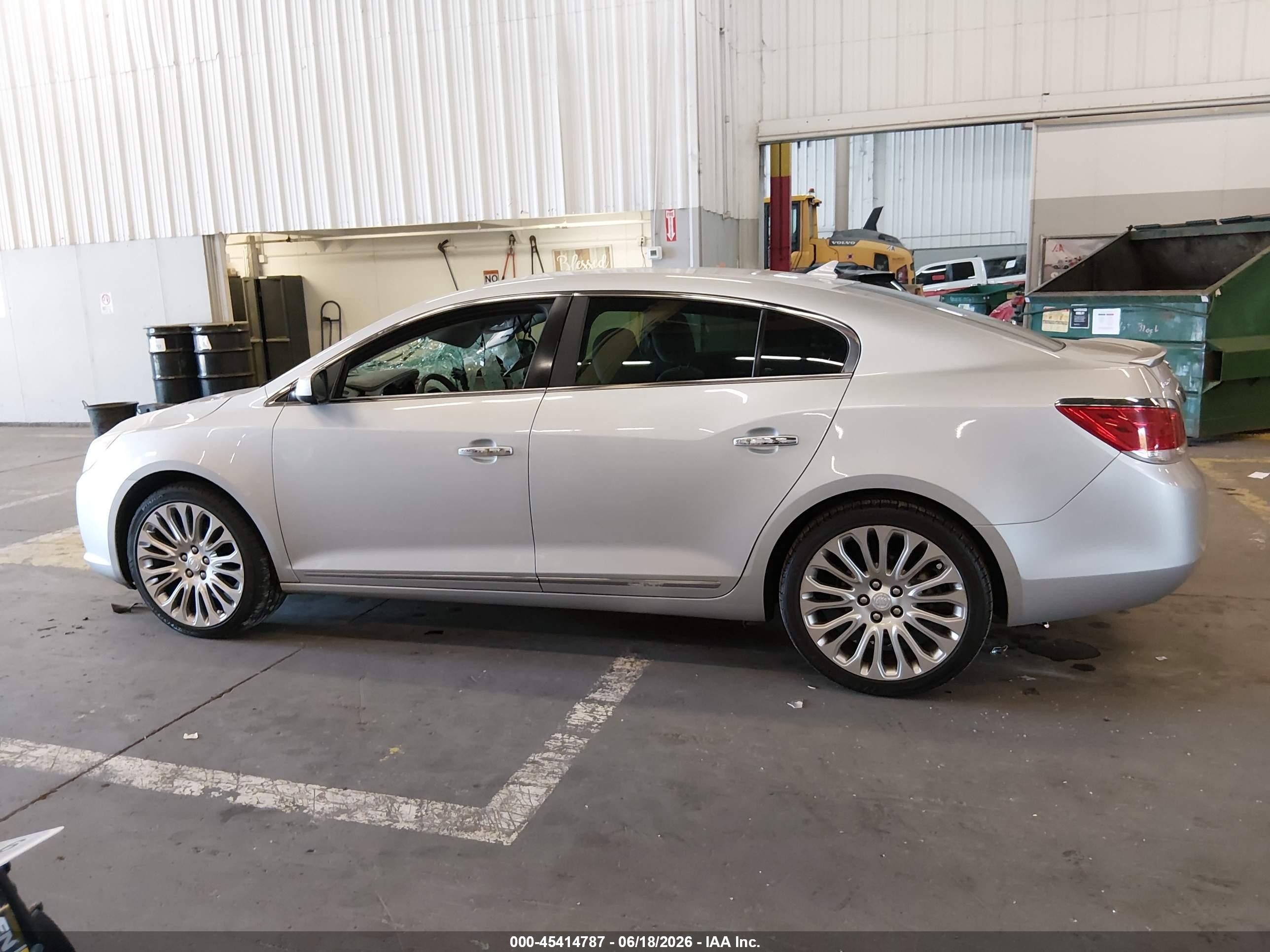 2013 Buick Lacrosse   Silver vin: 1G4GA5ER8DF154762