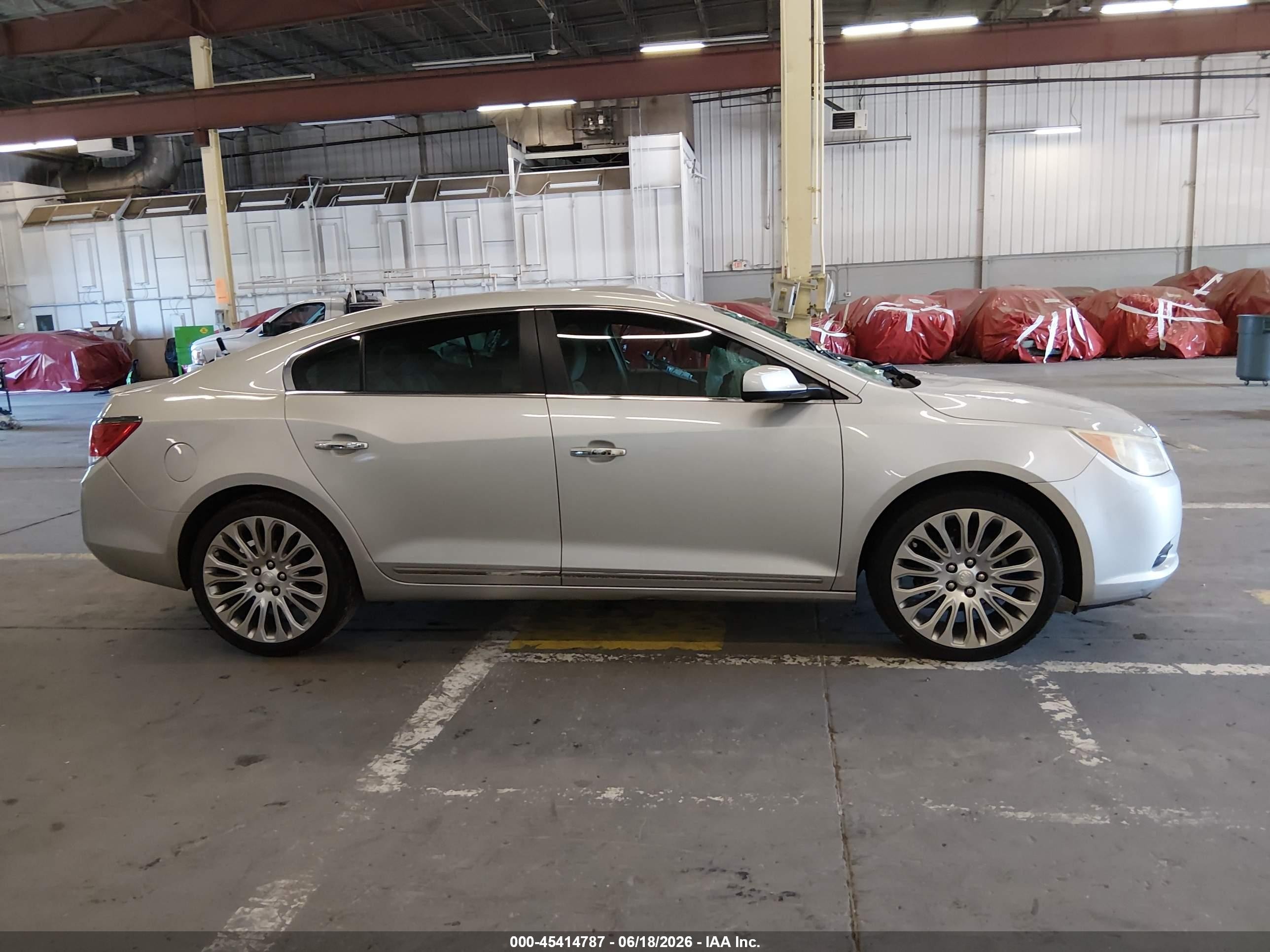 2013 Buick Lacrosse   Silver vin: 1G4GA5ER8DF154762