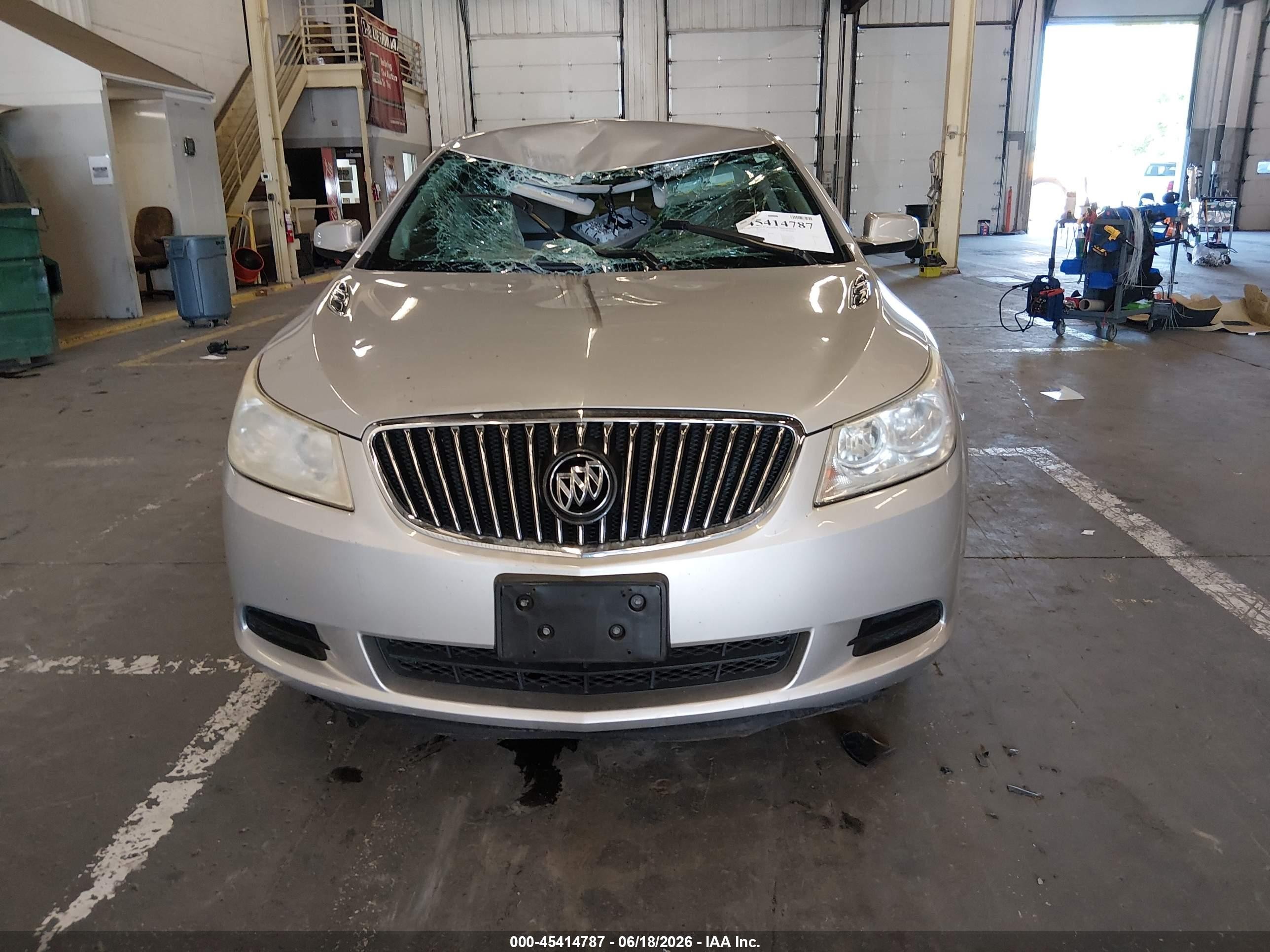 2013 Buick Lacrosse   Silver vin: 1G4GA5ER8DF154762