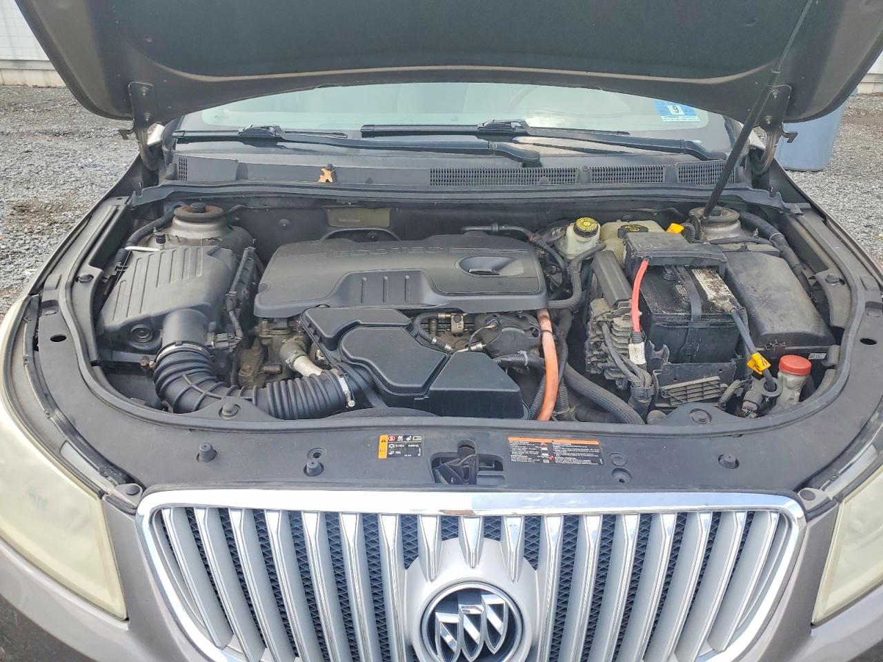 2012 Buick Lacrosse Серый vin: 1G4GA5ER9CF174341