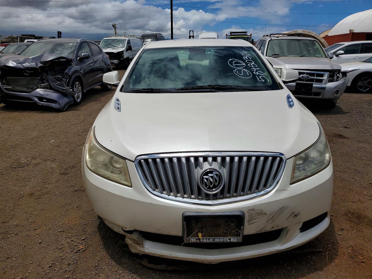 2012 Buick Lacrosse White vin: 1G4GA5ERXCF302151