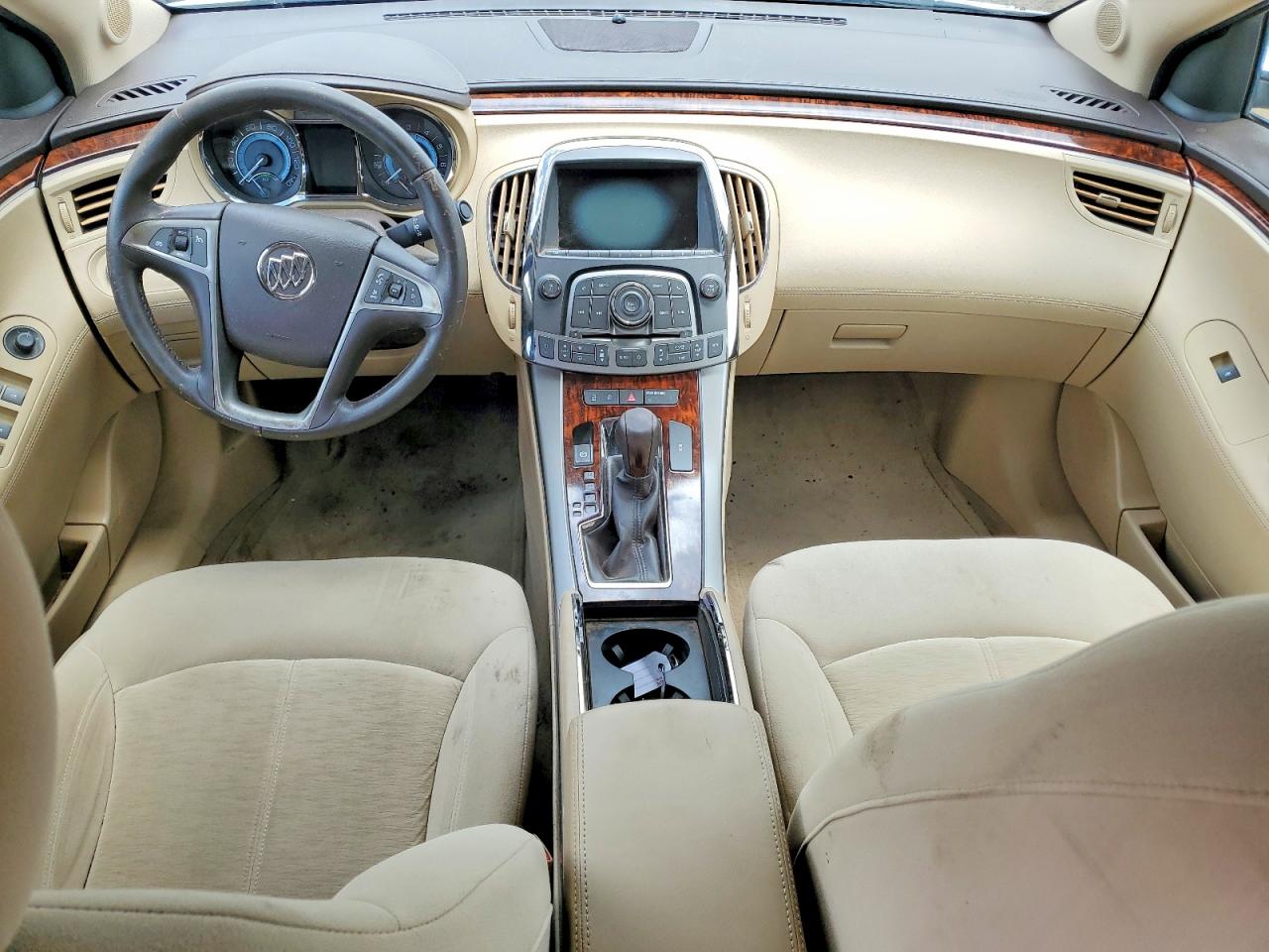 2012 Buick Lacrosse White vin: 1G4GA5ERXCF302151