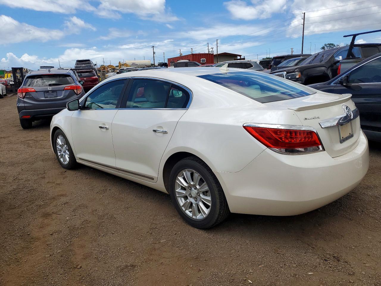 2012 Buick Lacrosse White vin: 1G4GA5ERXCF302151