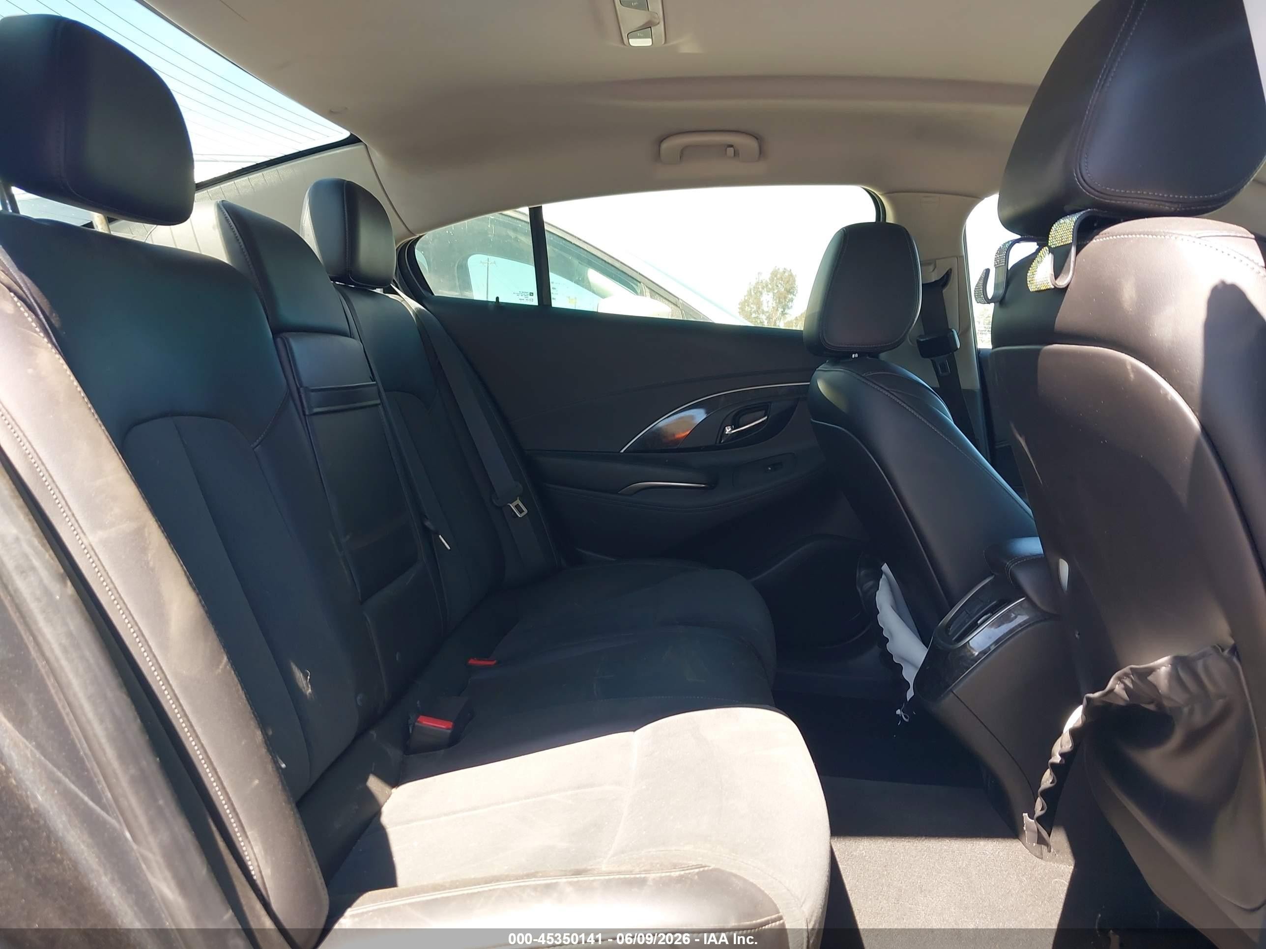2015 Buick Lacrosse   Black vin: 1G4GA5G33FF295217