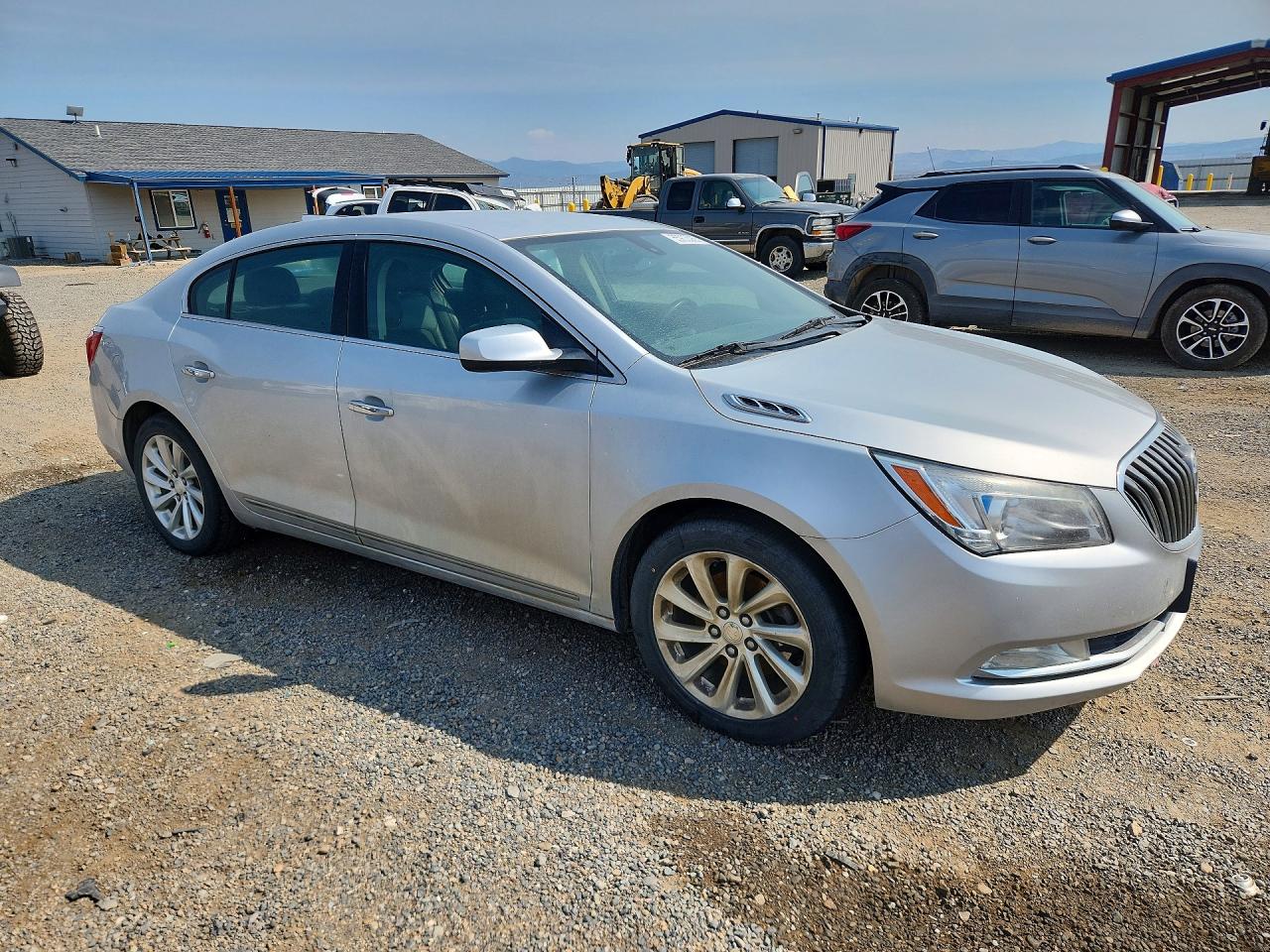 2016 Buick Lacrosse Silver vin: 1G4GA5G34GF107256